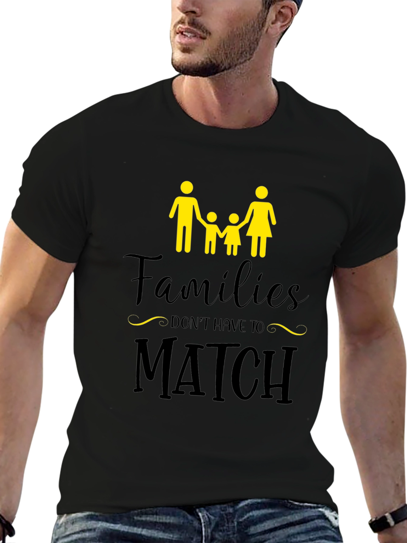 Families Dont Have to Match T-Shirt