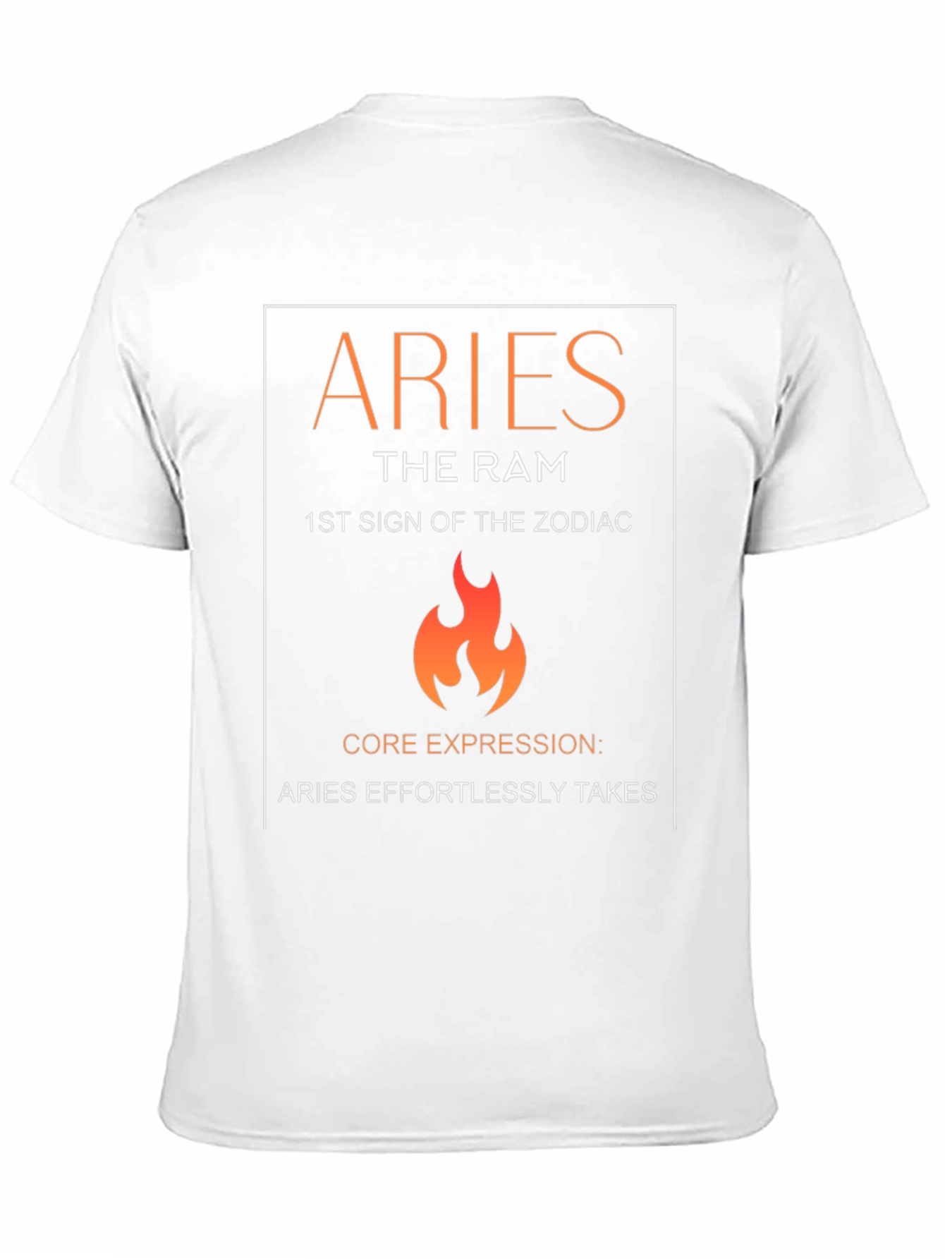 Aries Zodiac Sign Graphic T-Shirt - The Ram