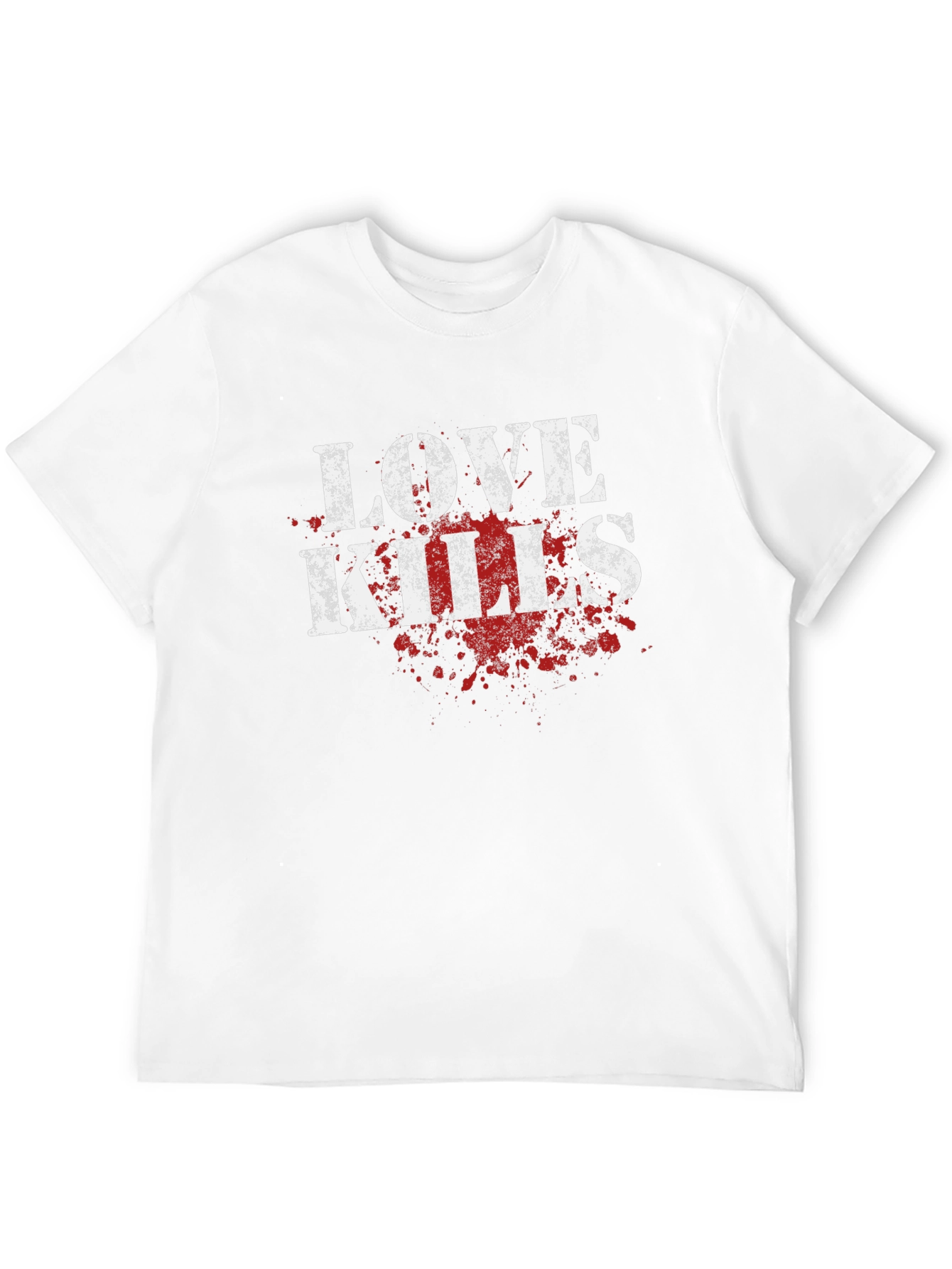 Love Kills Graphic T-Shirt - Black Cotton Tee