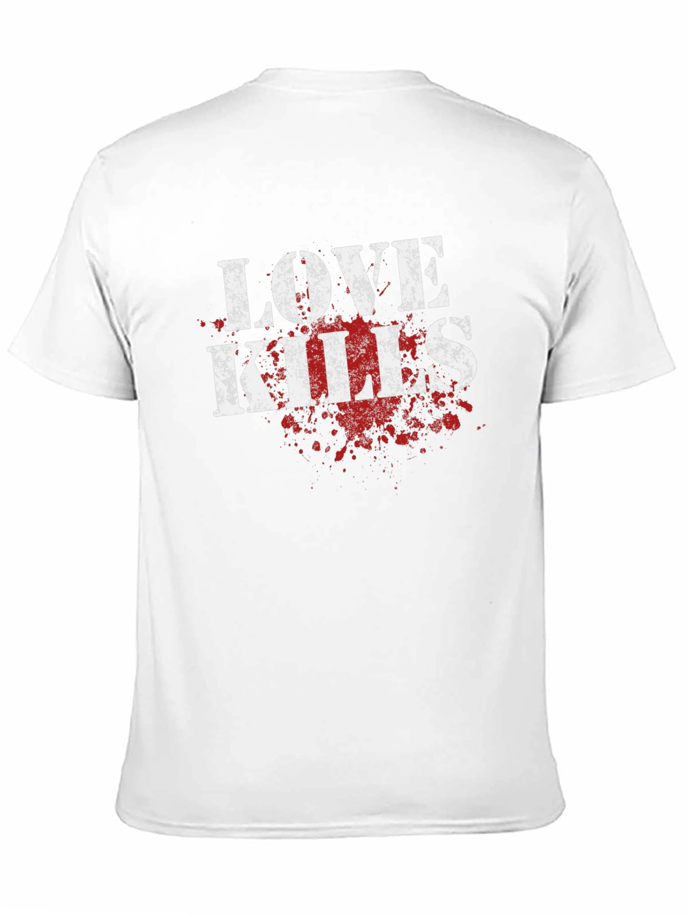 Love Kills Graphic T-Shirt - Black Cotton Tee