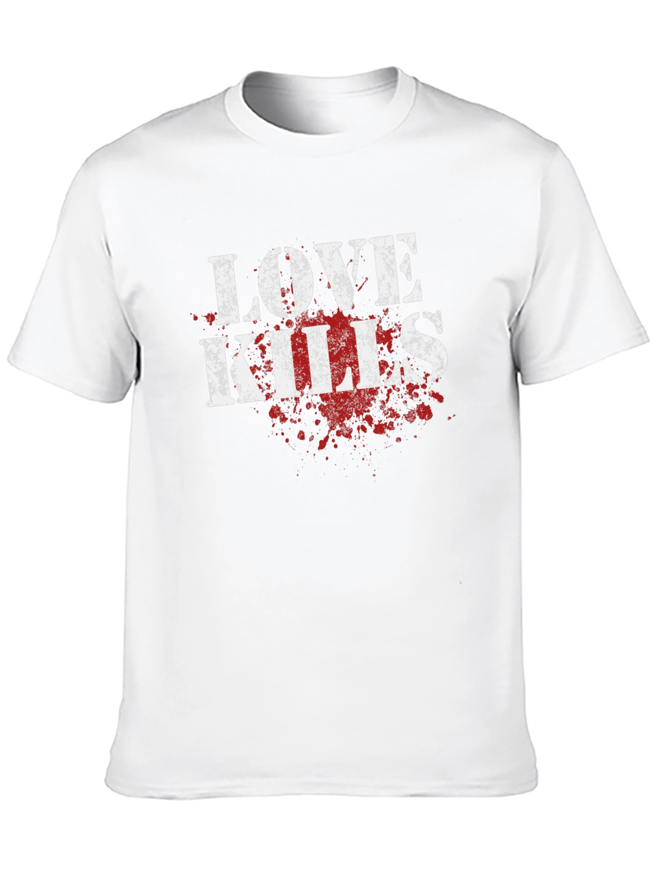 Love Kills Graphic T-Shirt - Black Cotton Tee