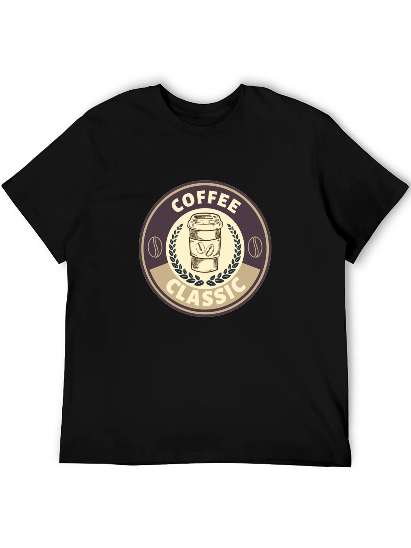 Classic Coffee Graphic Tee - Soft Cotton Blend