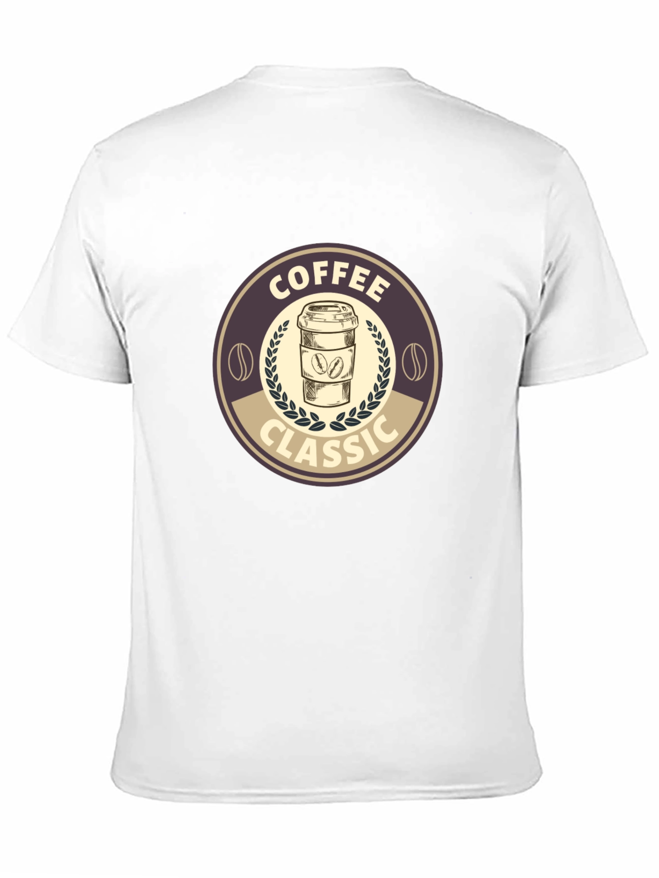 Classic Coffee Graphic Tee - Soft Cotton Blend