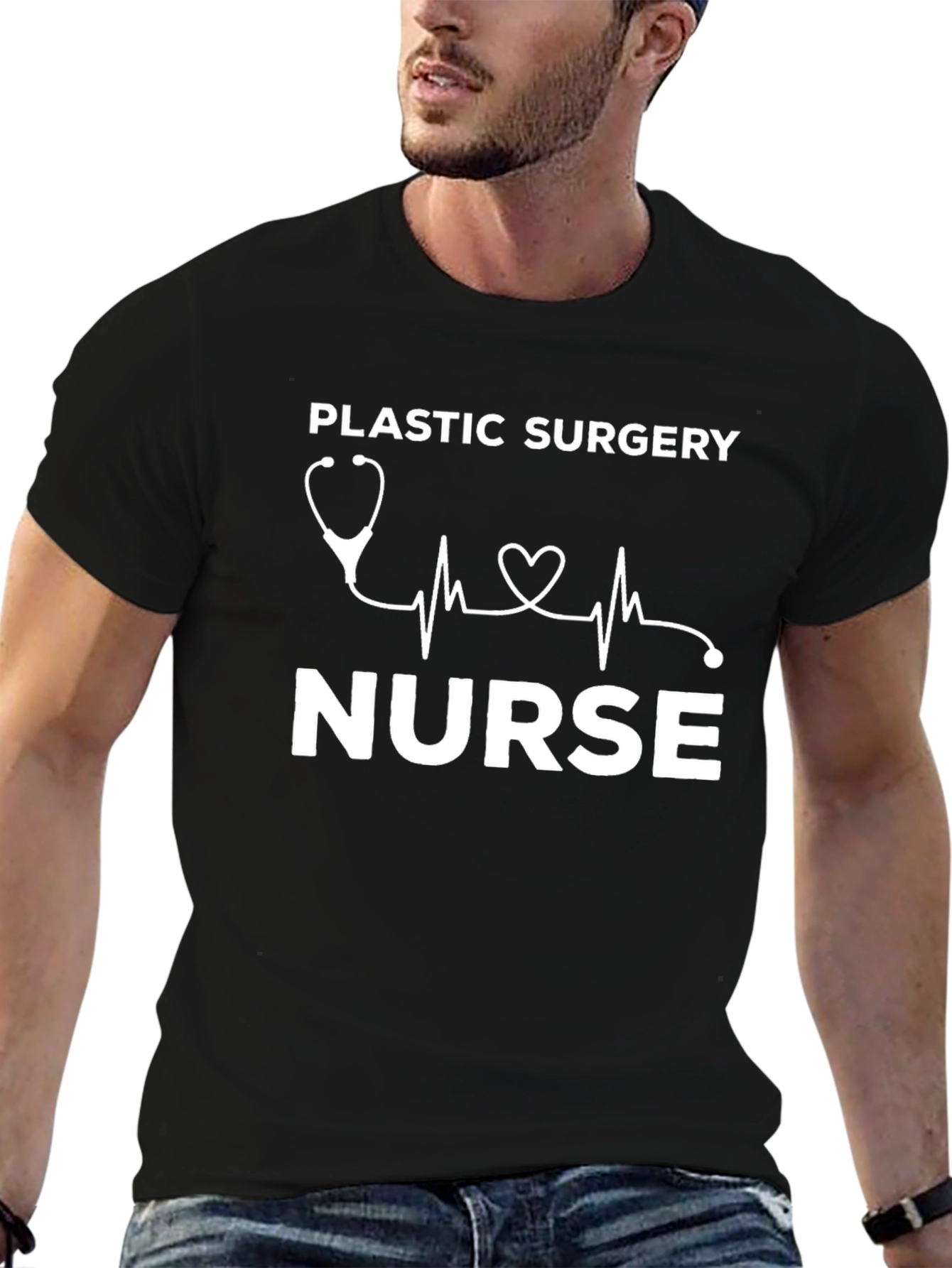 Plastic Surgery Nurse T-Shirt - Medical Design