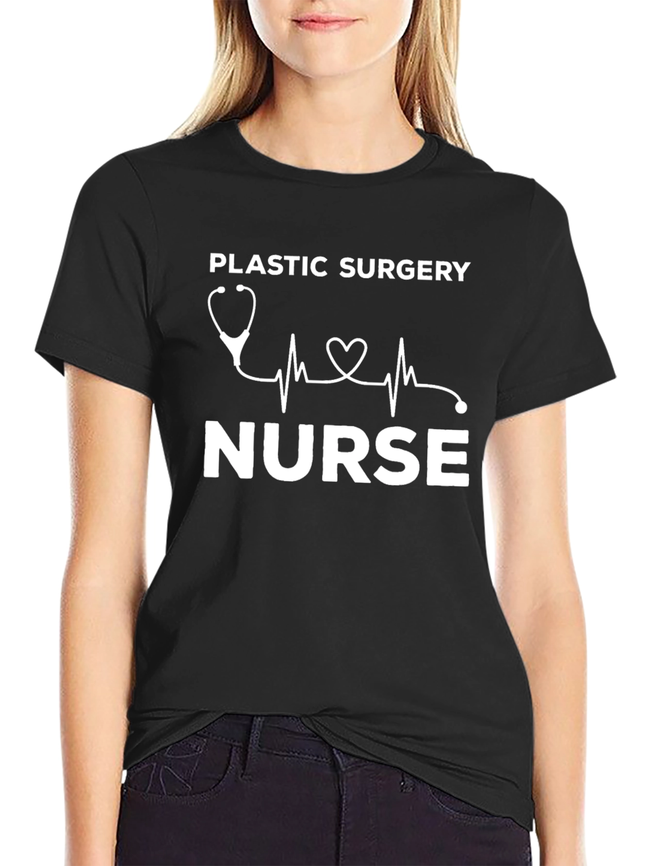 Plastic Surgery Nurse T-Shirt - Medical Design