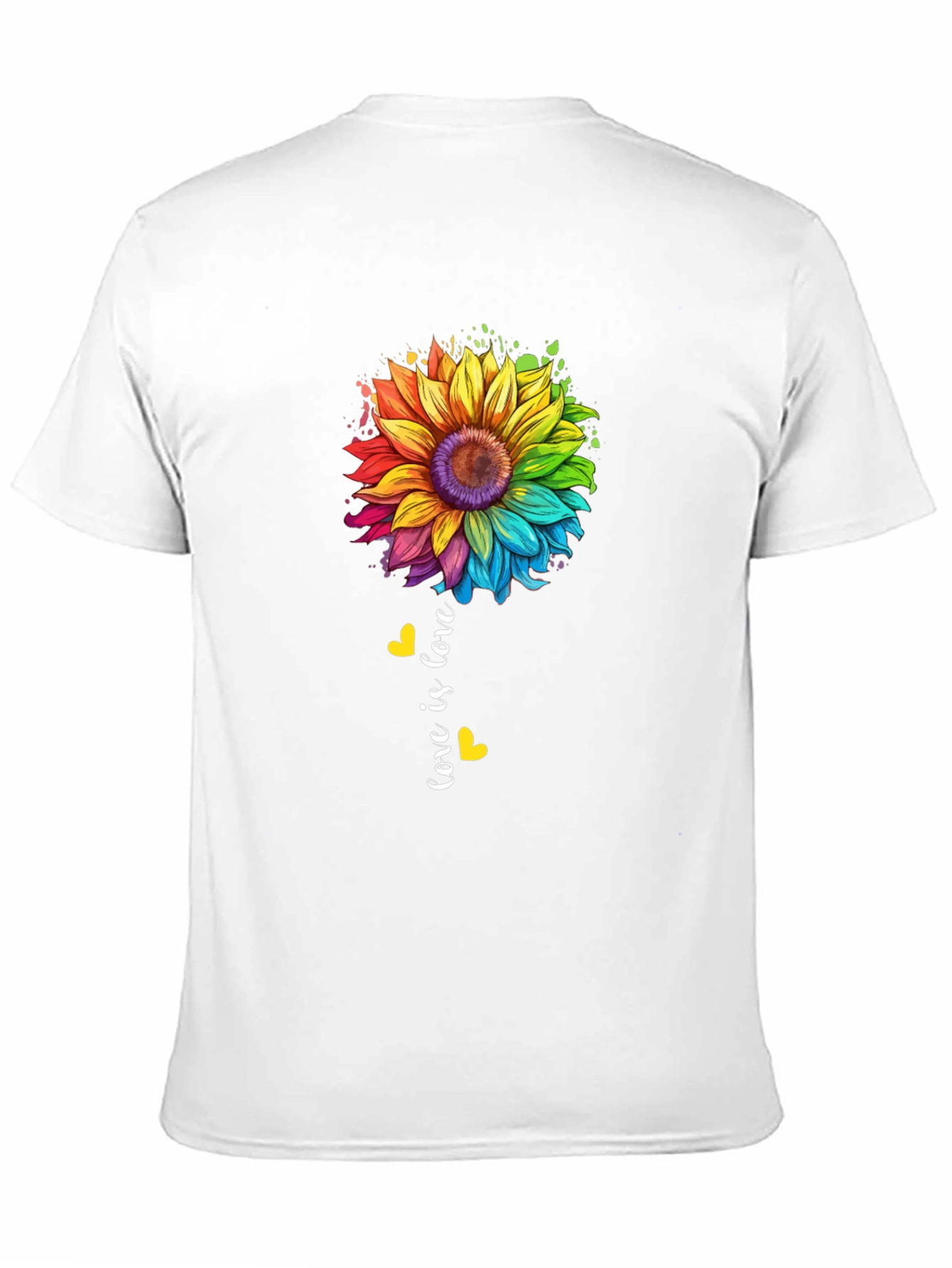 Love is Love Sunflower Pride Tee