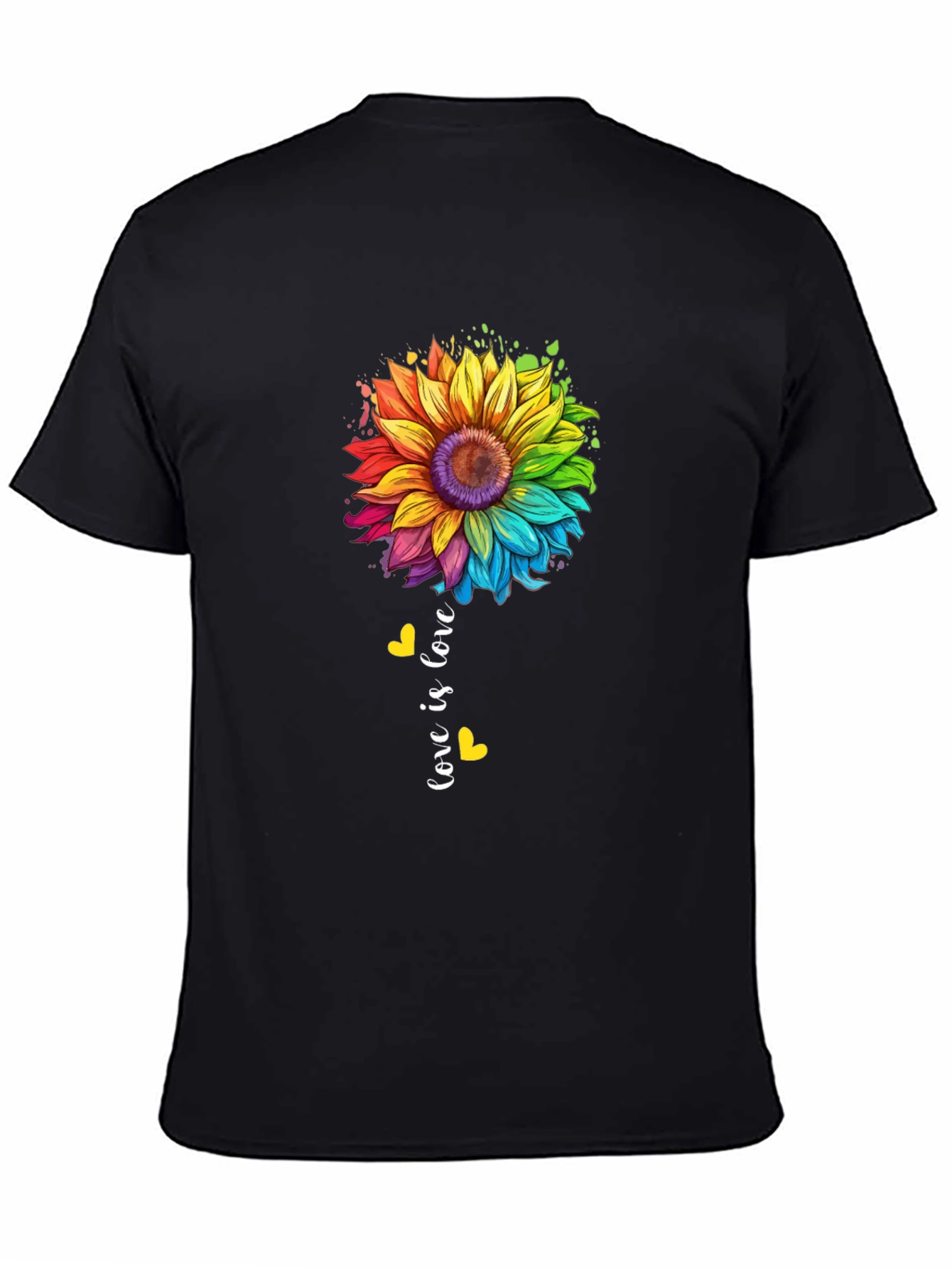 Love is Love Sunflower Pride Tee