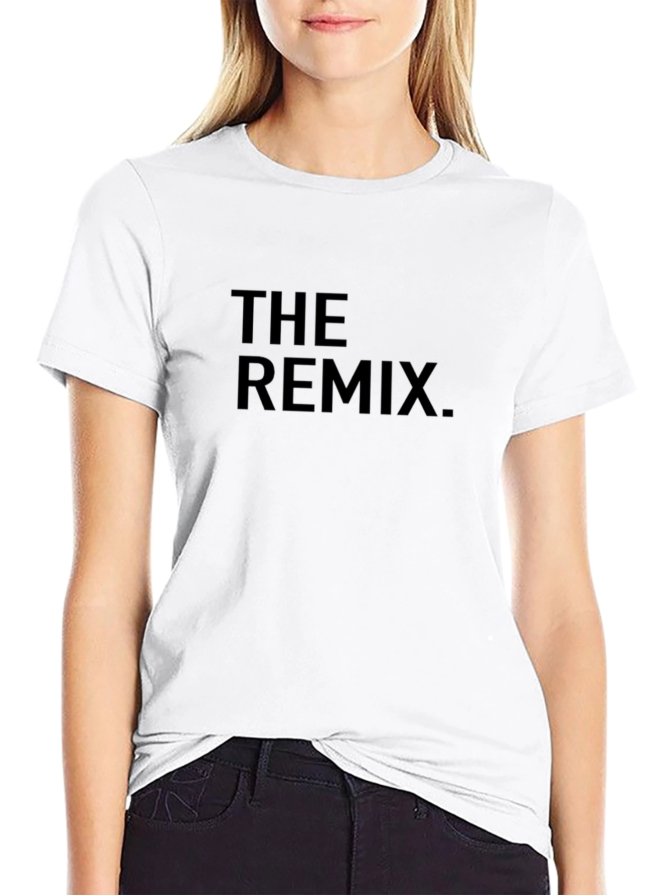 The Remix Black Graphic T-Shirt