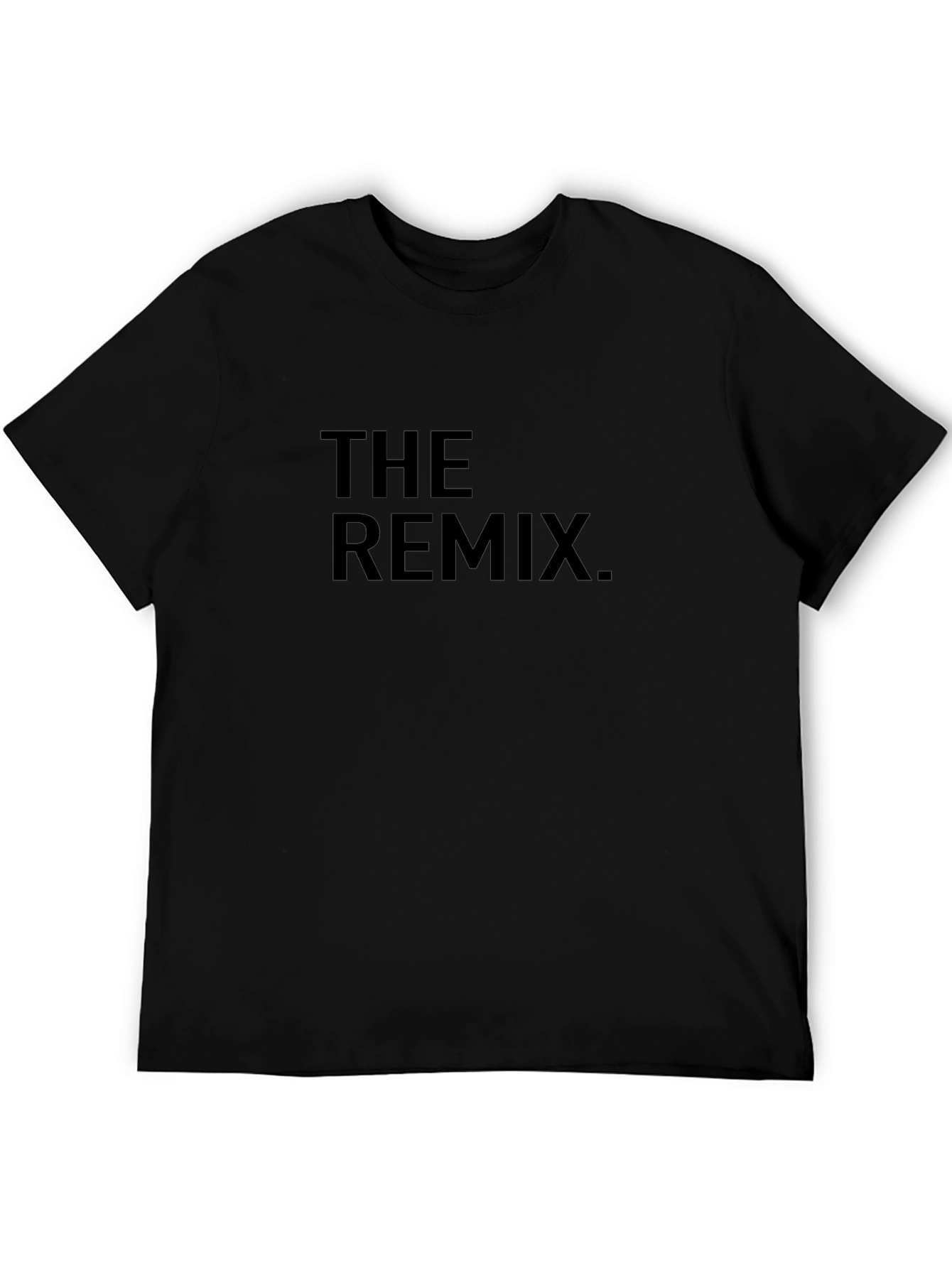 The Remix Black Graphic T-Shirt