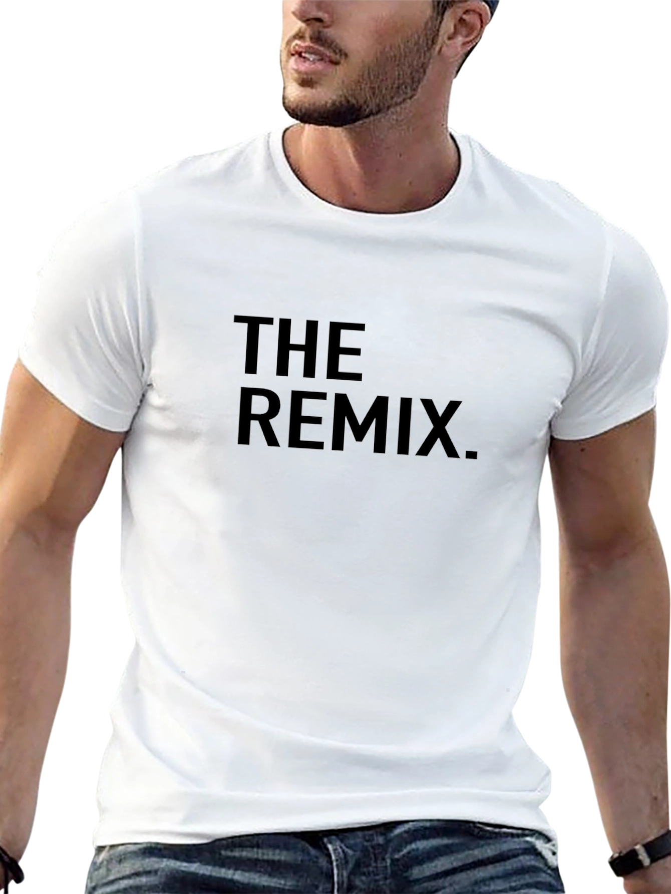 The Remix Black Graphic T-Shirt