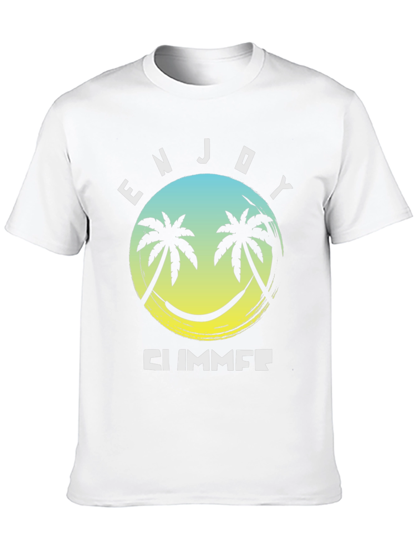 Enjoy Summer Palm Tree Graphic Tee