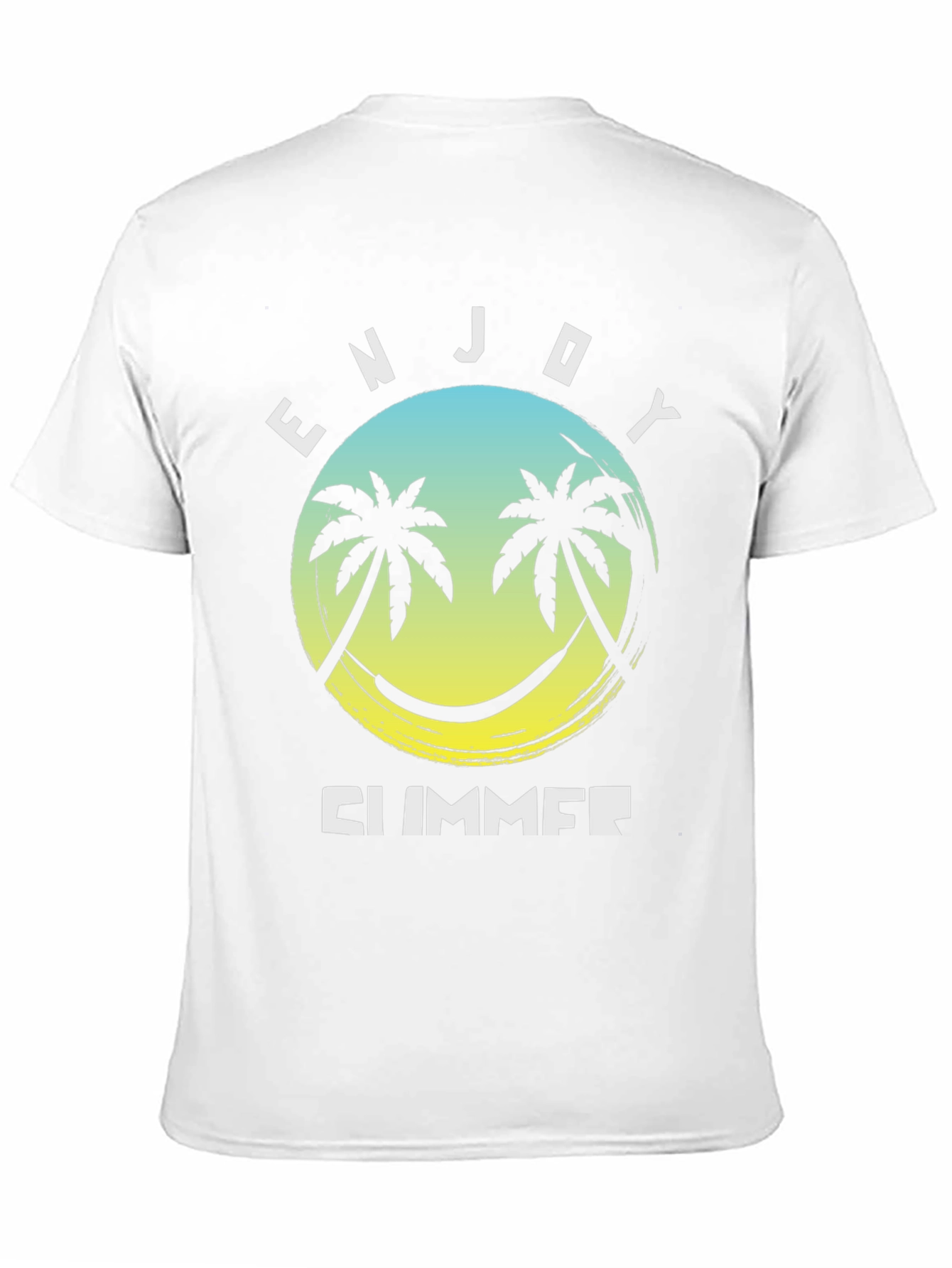 Enjoy Summer Palm Tree Graphic Tee