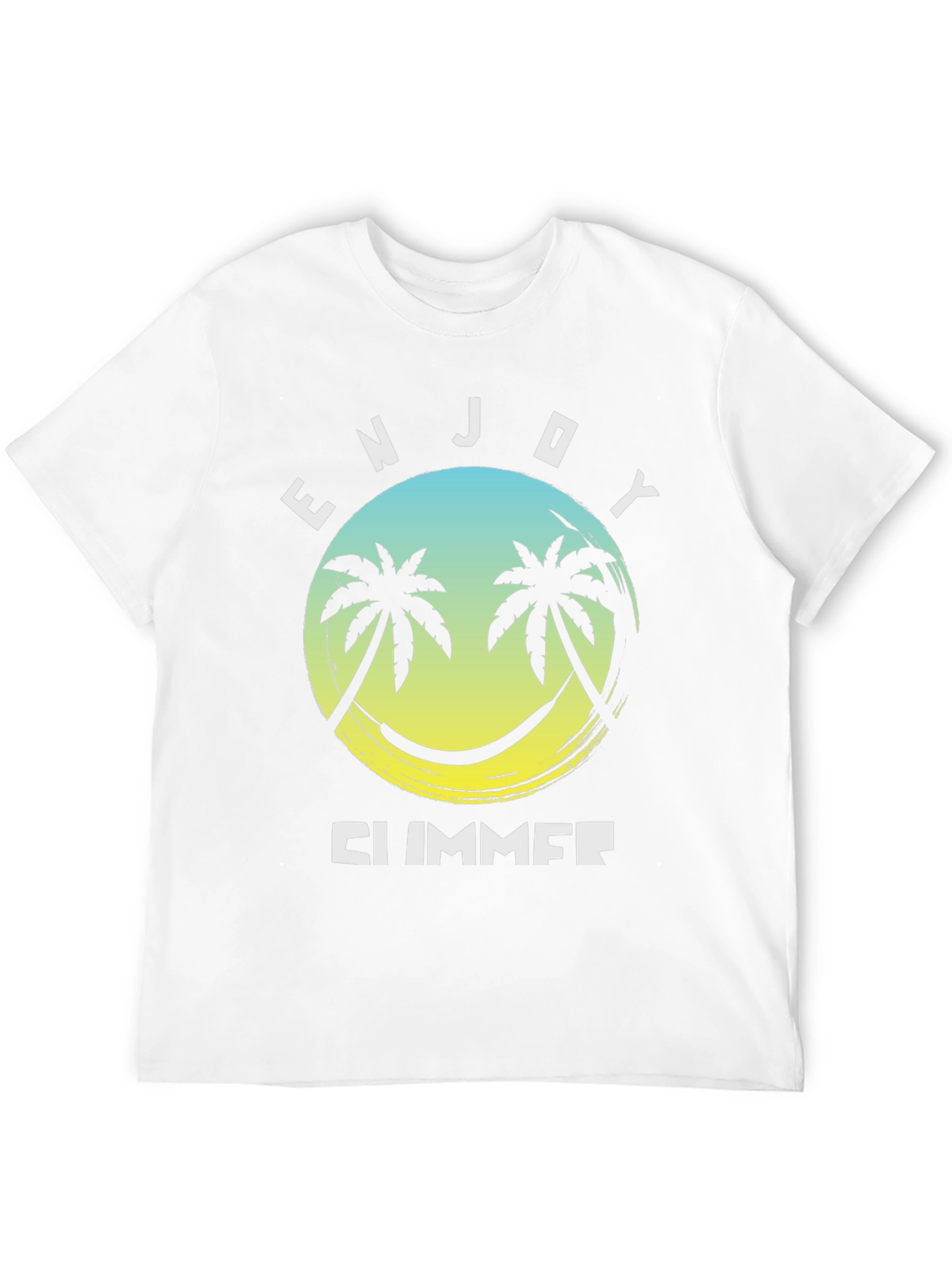 Enjoy Summer Palm Tree Graphic Tee