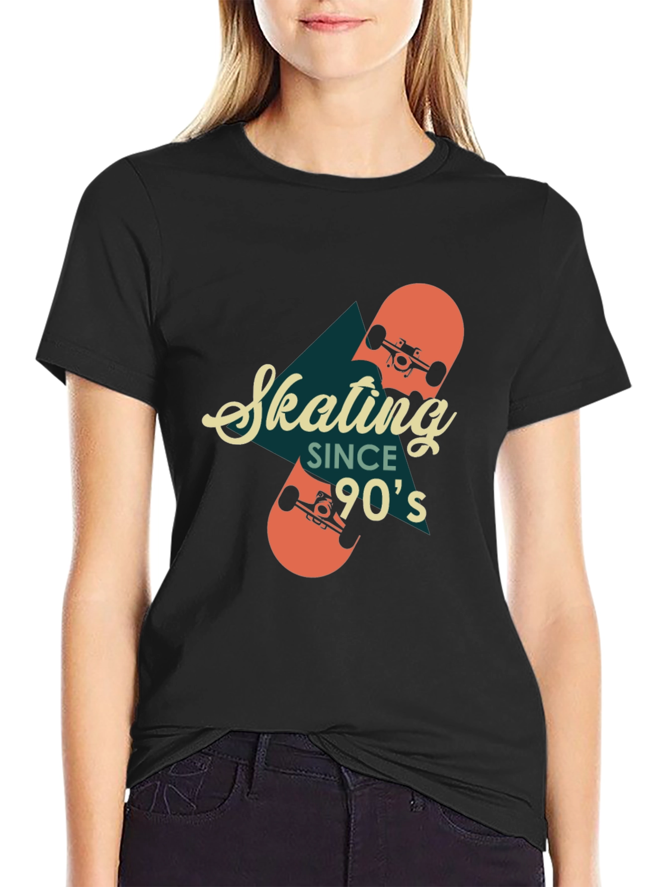 Skating Since 90s Retro Graphic T-Shirt