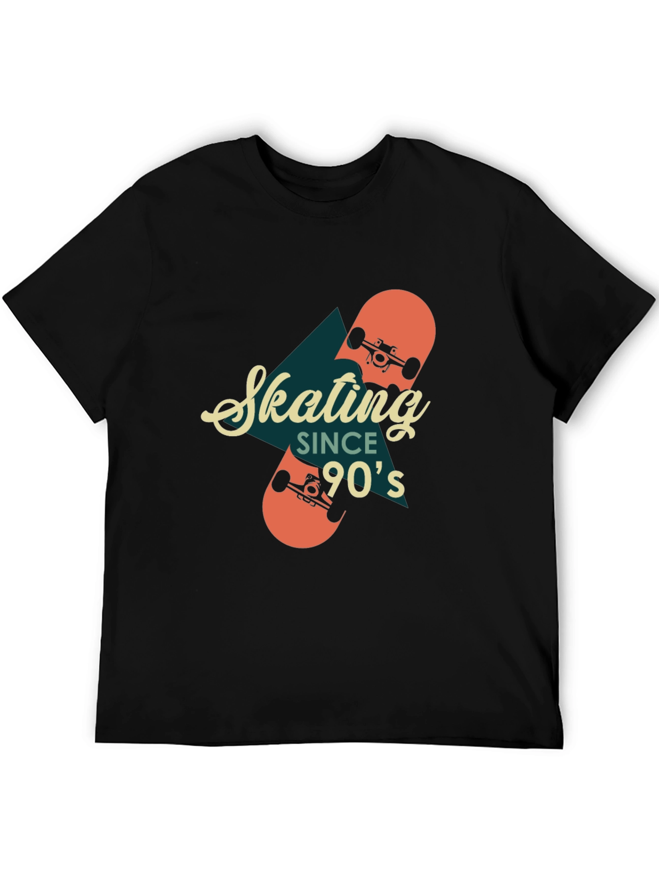 Skating Since 90s Retro Graphic T-Shirt