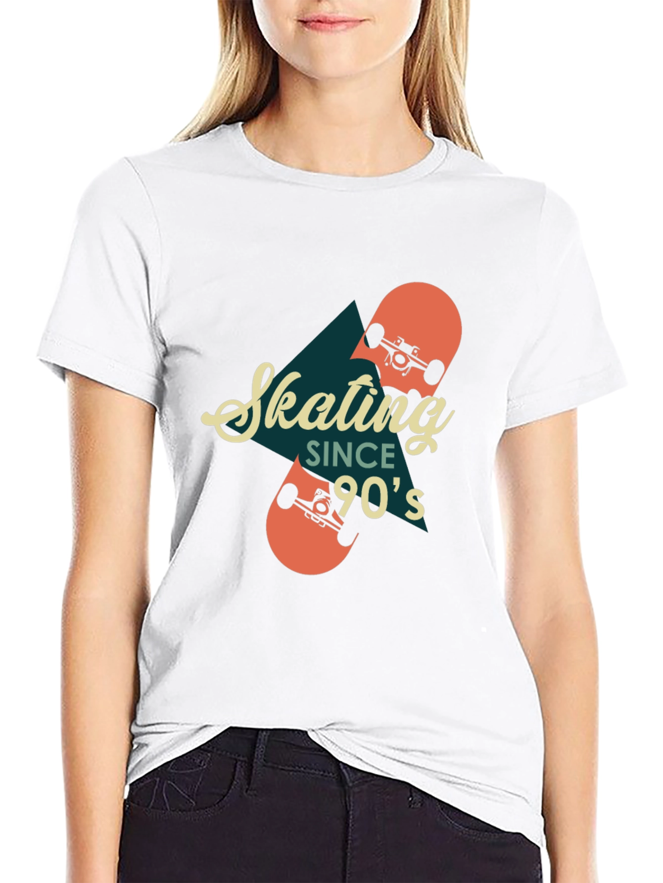Skating Since 90s Retro Graphic T-Shirt