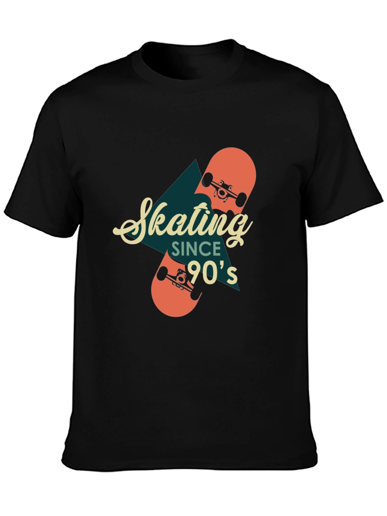 Skating Since 90s Retro Graphic T-Shirt