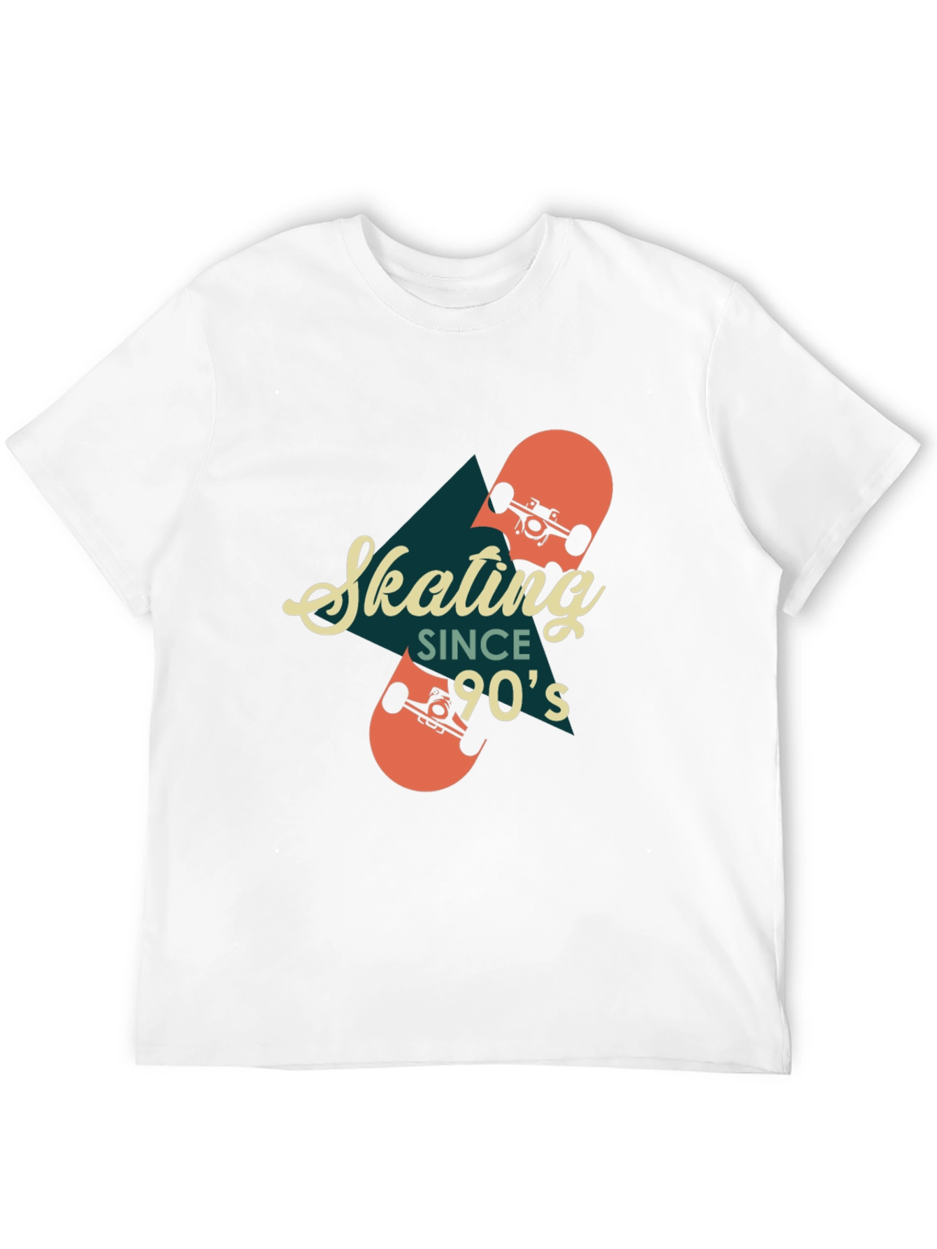 Skating Since 90s Retro Graphic T-Shirt