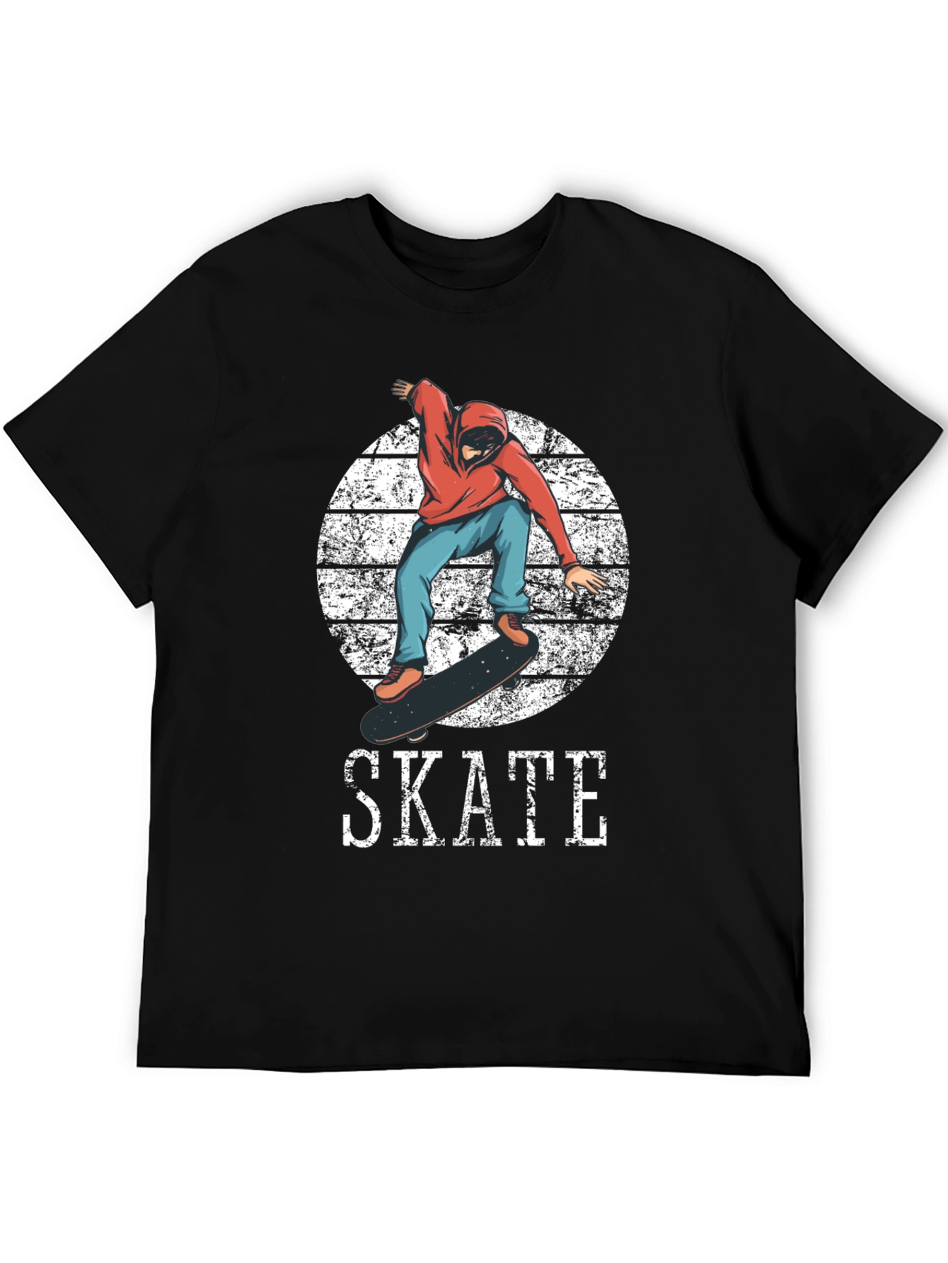 Skateboarder Graphic Tee - Cool Skate Design