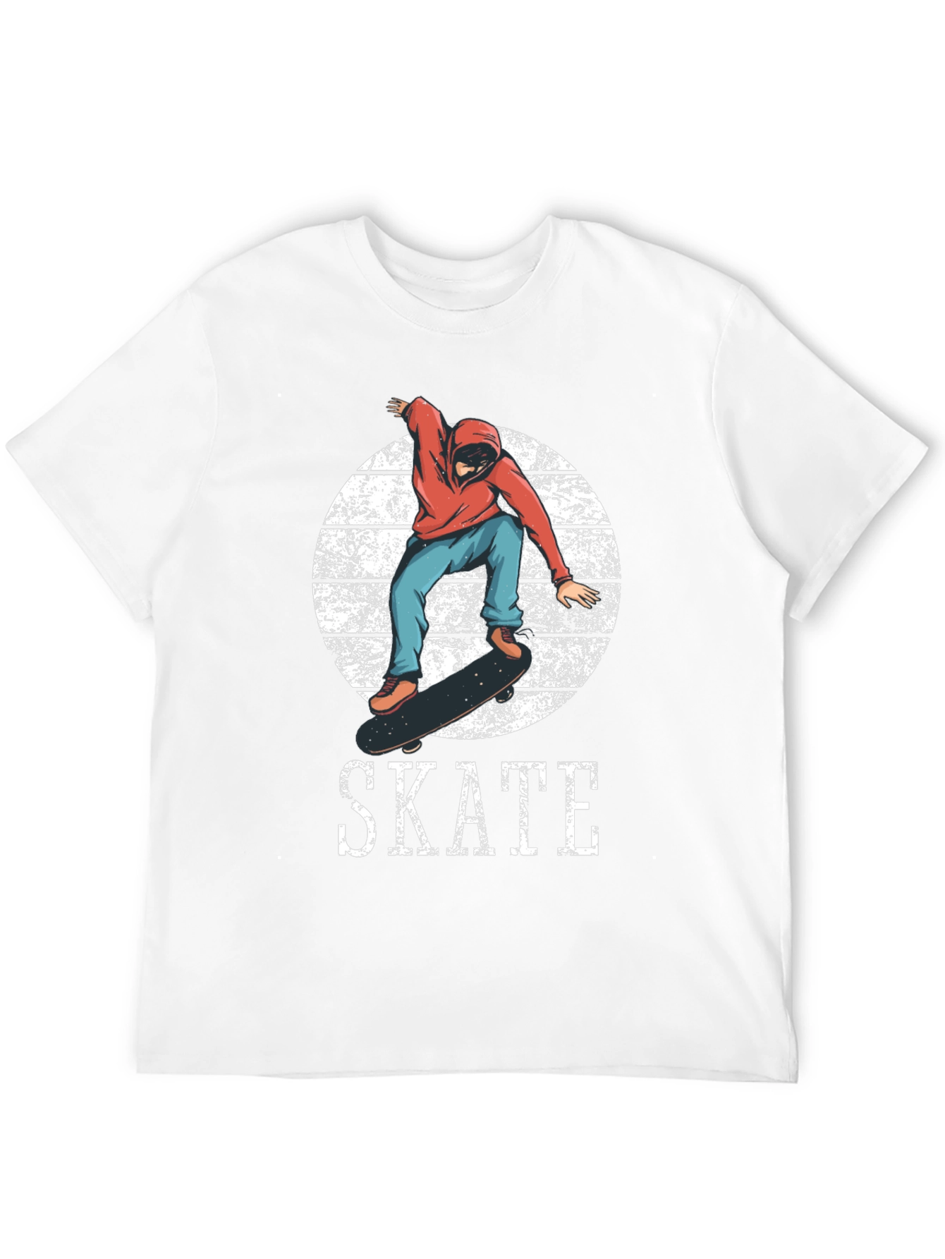 Skateboarder Graphic Tee - Cool Skate Design