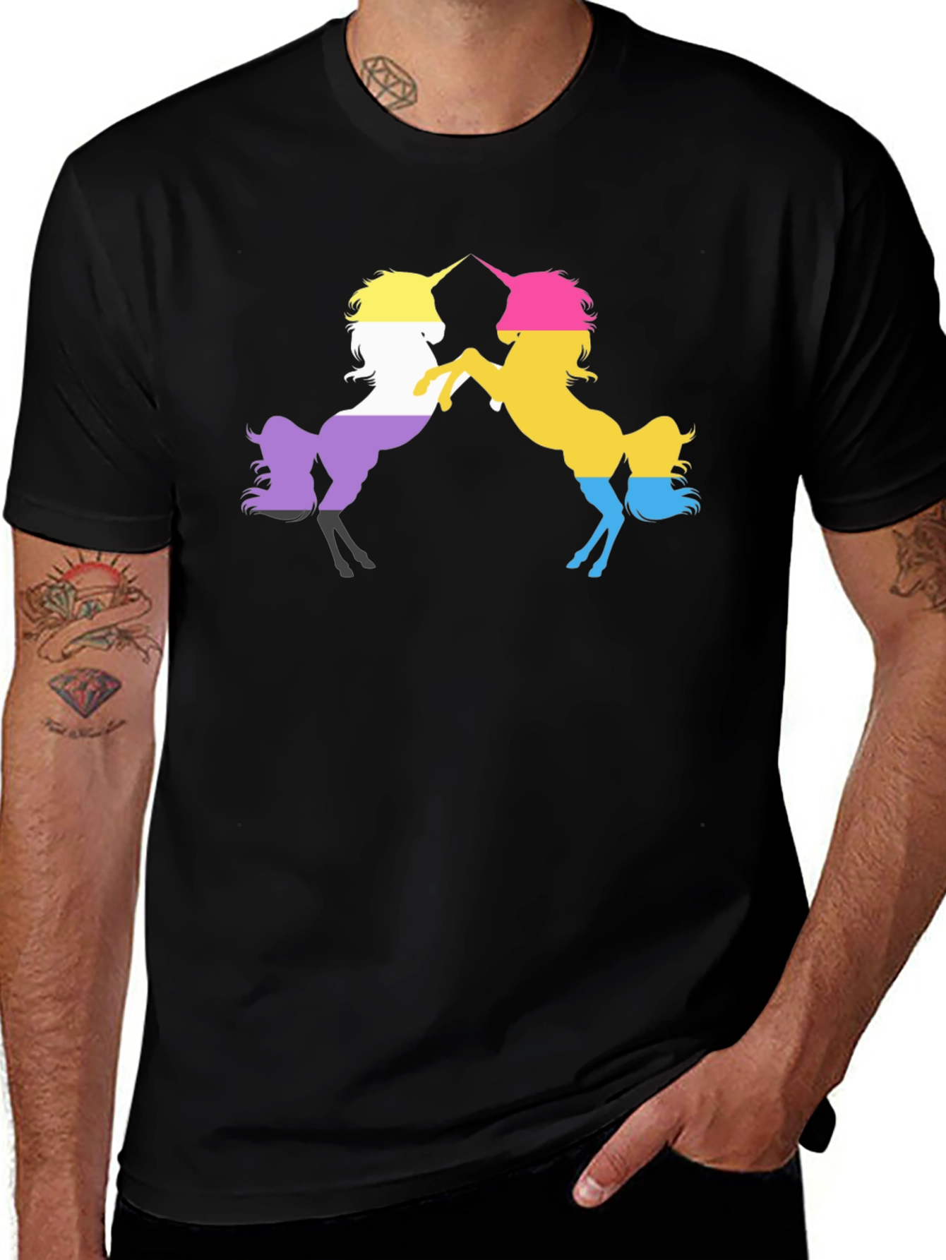 Unicorn LGBTQ+ Pride Graphic Tee