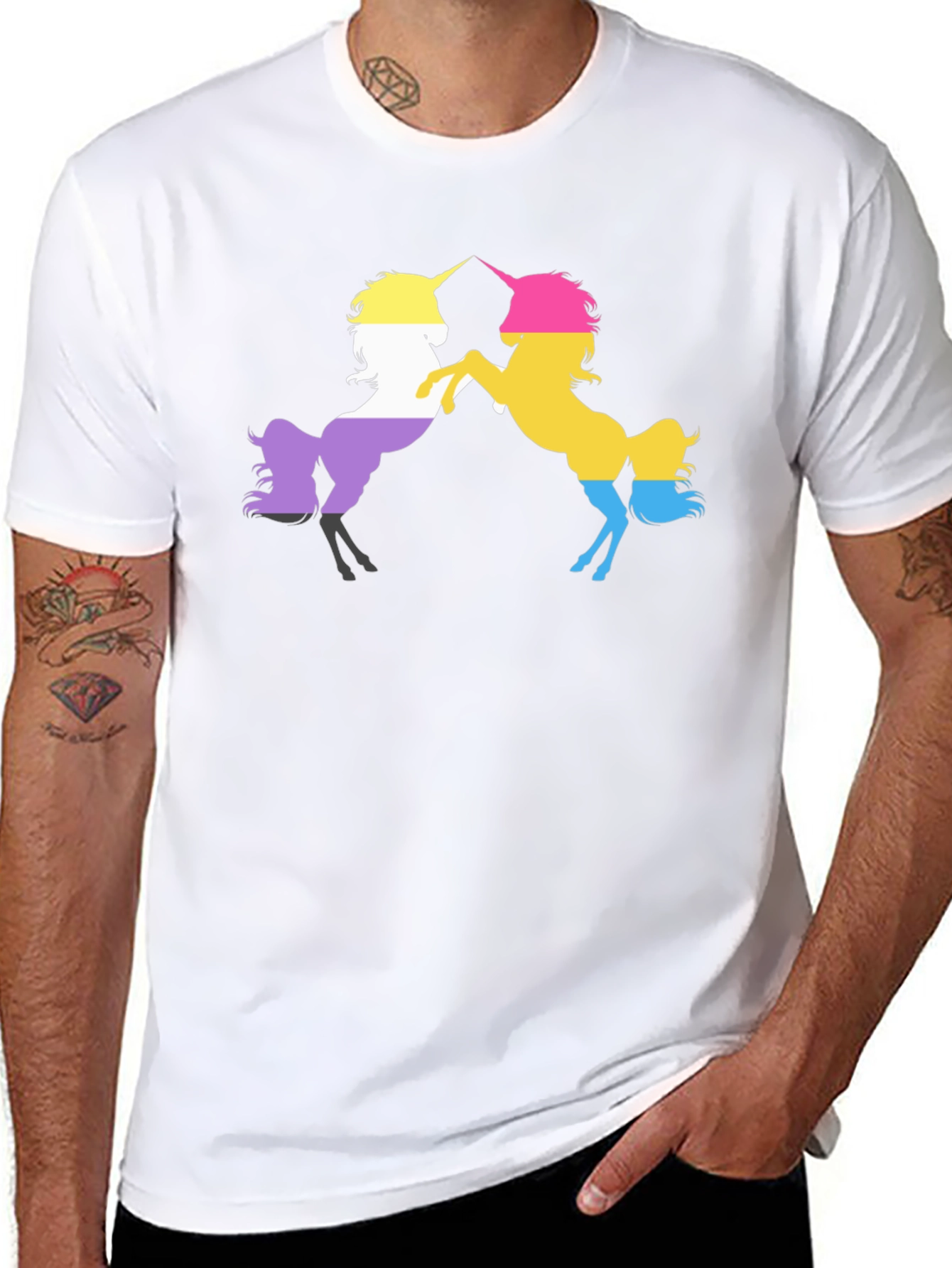 Unicorn LGBTQ+ Pride Graphic Tee