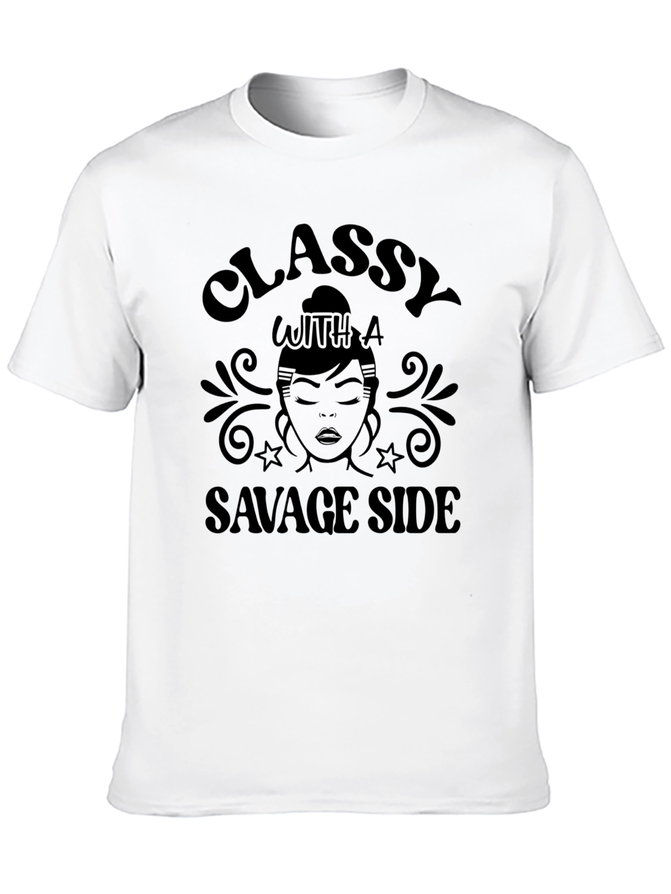 Classy With A Savage Side Graphic Tee - Unisex