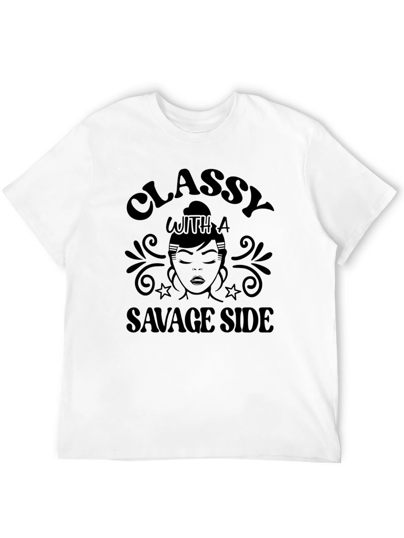 Classy With A Savage Side Graphic Tee - Unisex