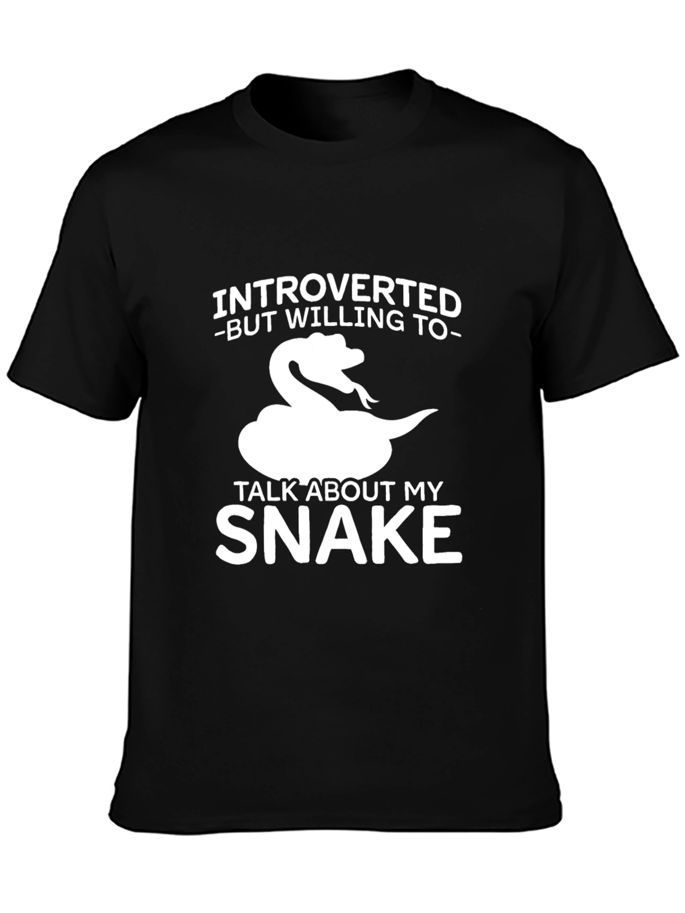 Introverted Snake Lover Graphic Tee