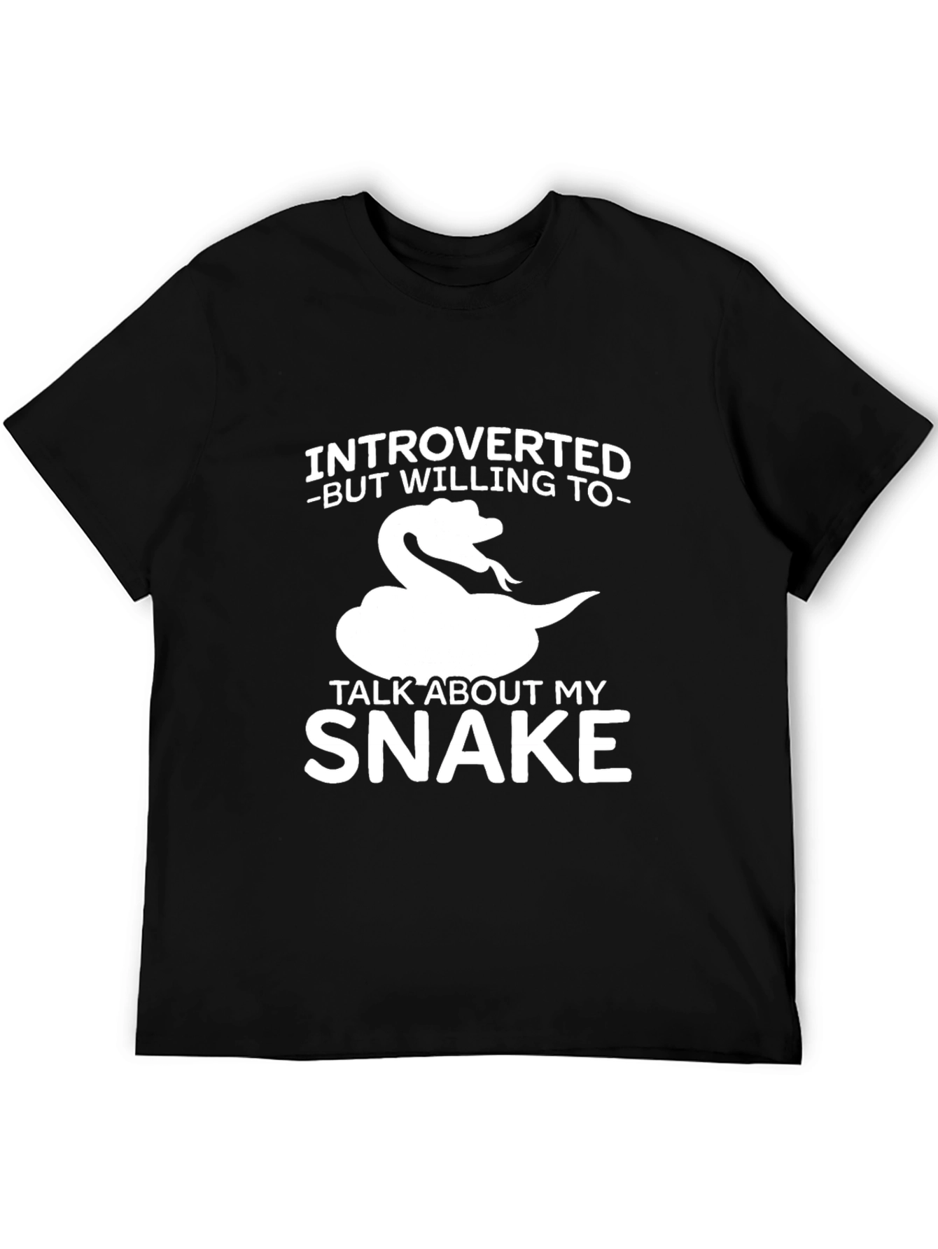 Introverted Snake Lover Graphic Tee