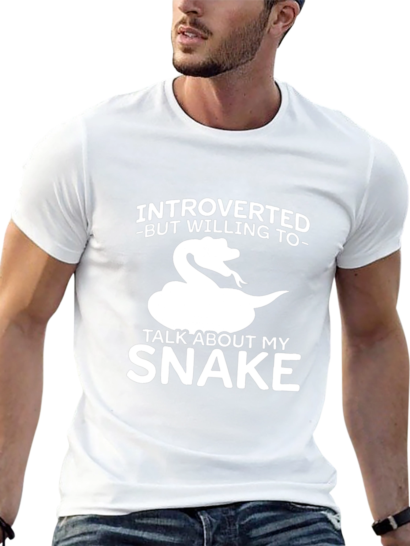 Introverted Snake Lover Graphic Tee