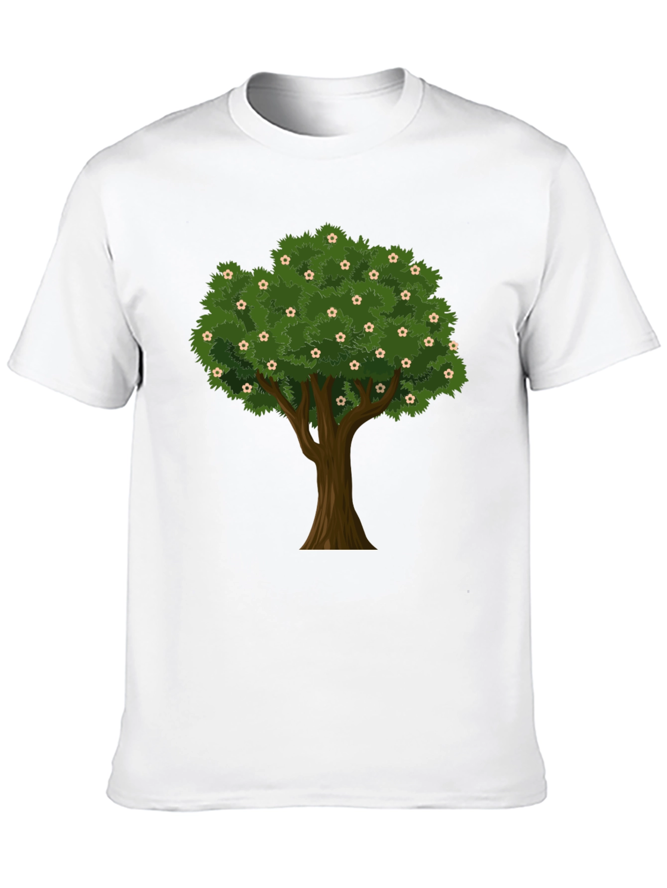 Tree Graphic Black T-Shirt