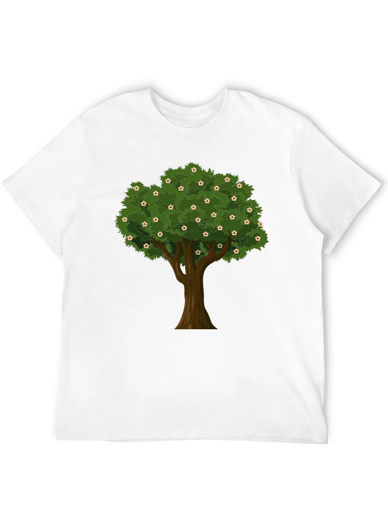 Tree Graphic Black T-Shirt