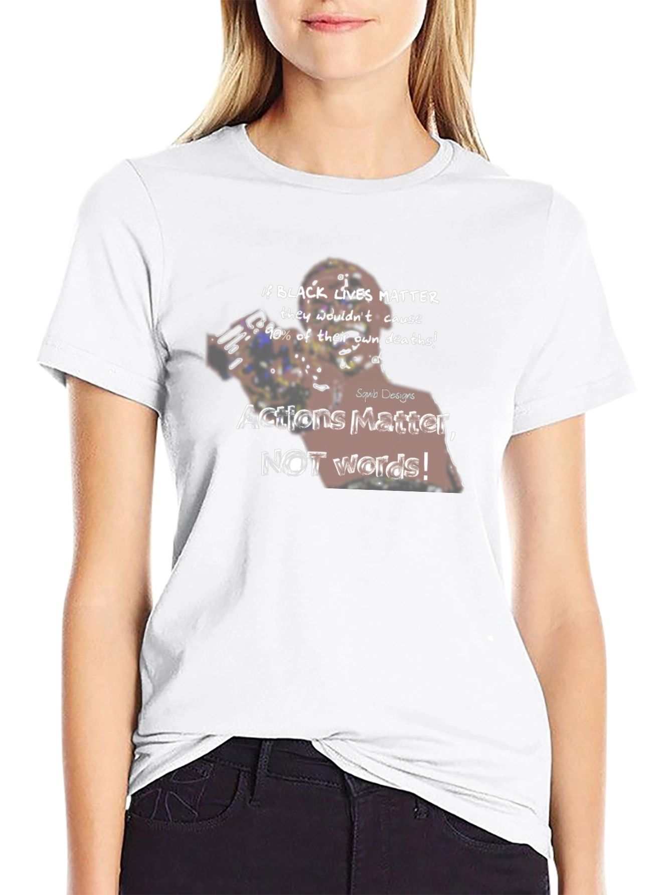 Controversial Black Lives Matter Graphic Tee