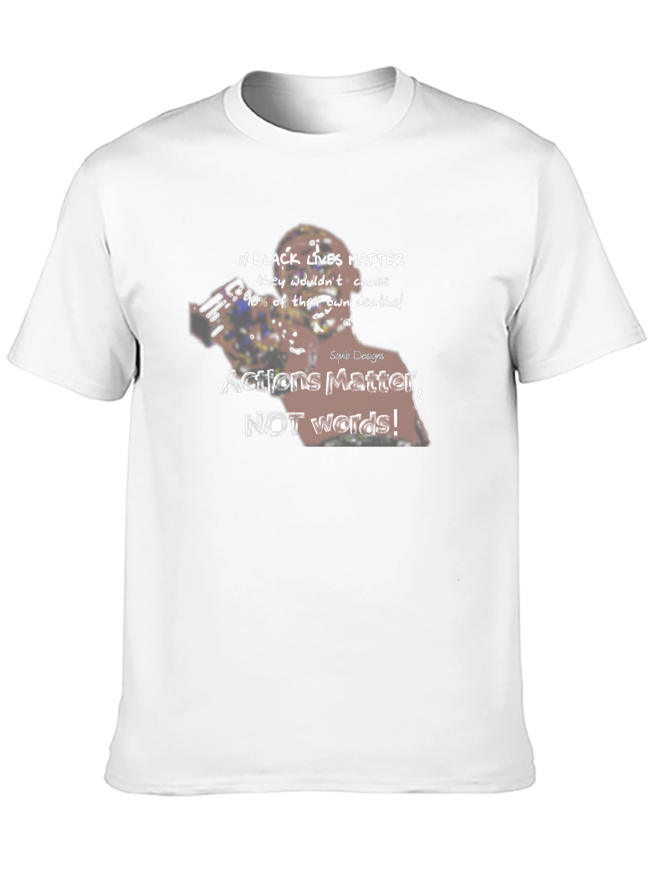 Controversial Black Lives Matter Graphic Tee