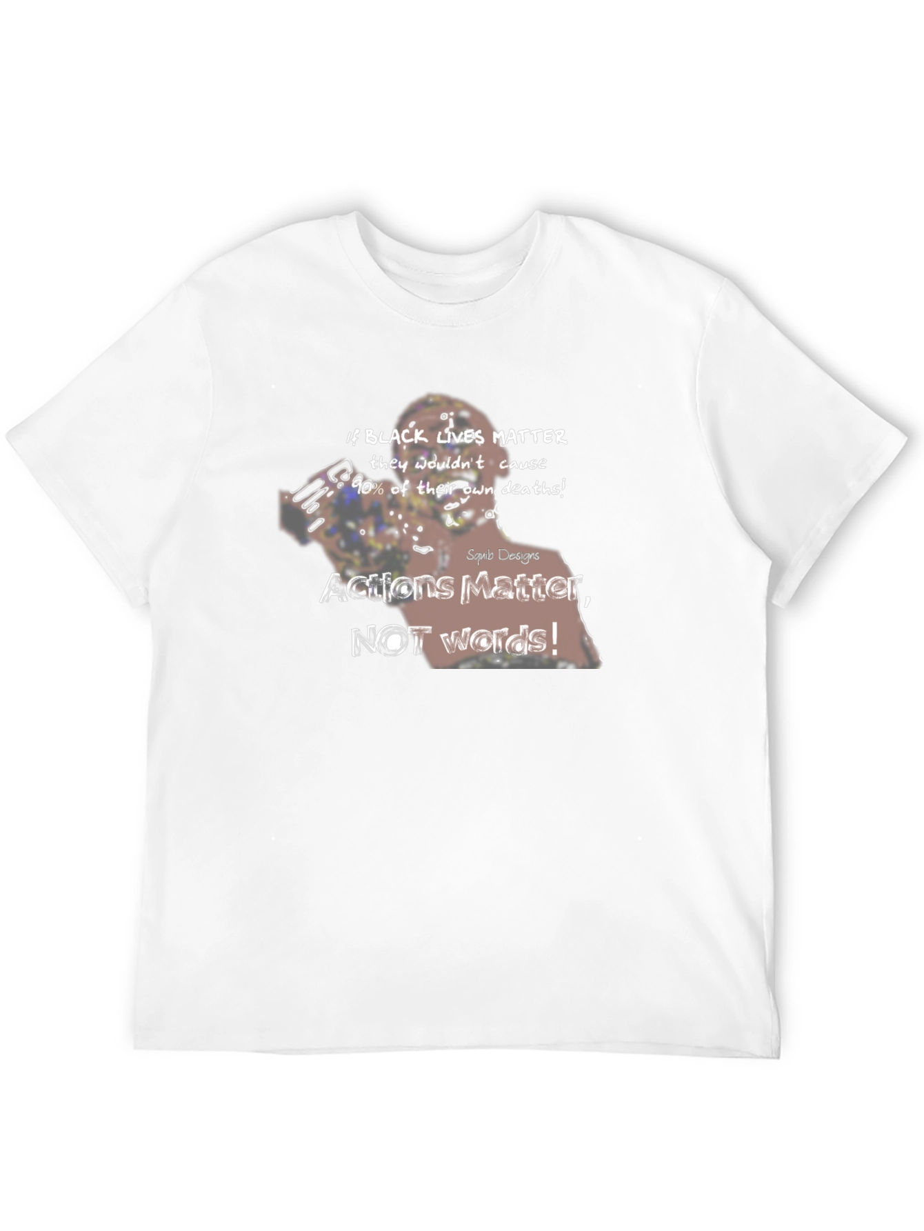 Controversial Black Lives Matter Graphic Tee