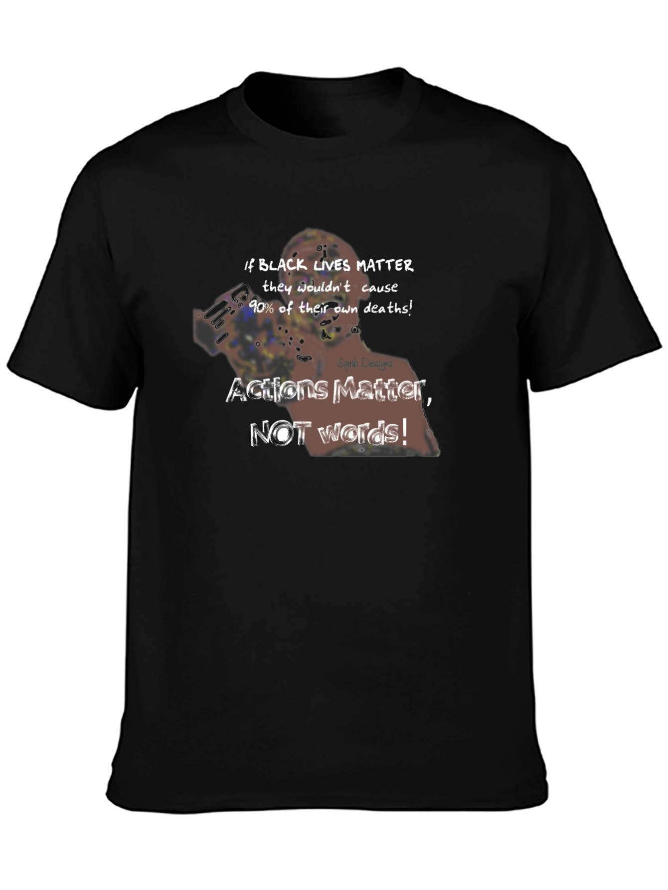 Controversial Black Lives Matter Graphic Tee