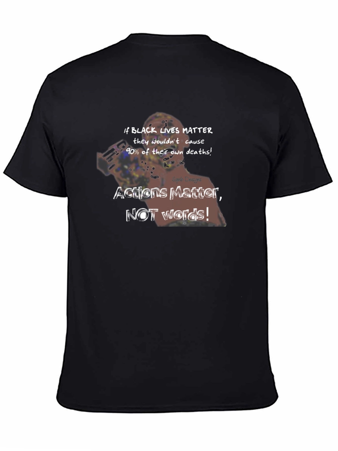 Controversial Black Lives Matter Graphic Tee