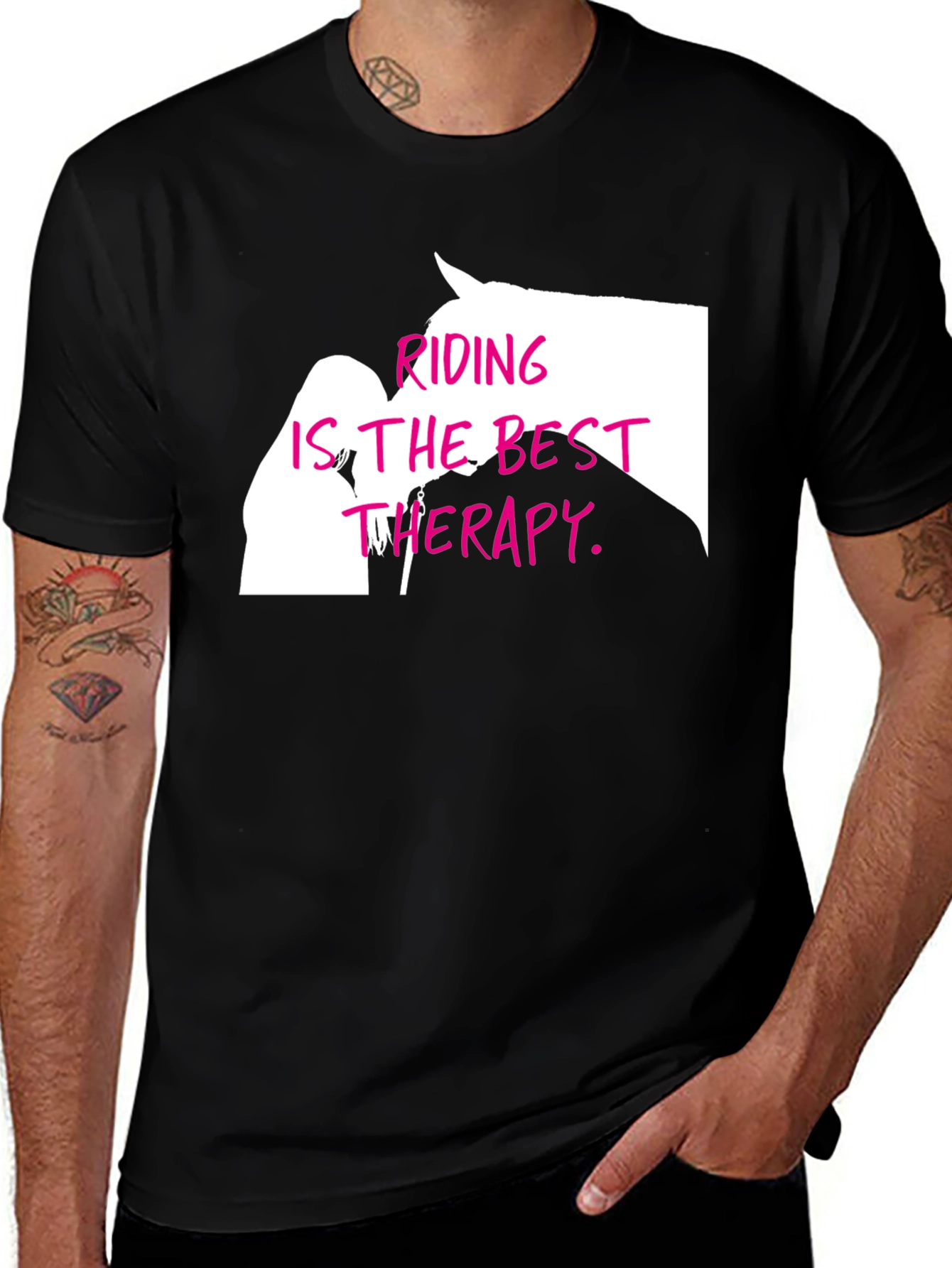 Riding Is The Best Therapy T-Shirt