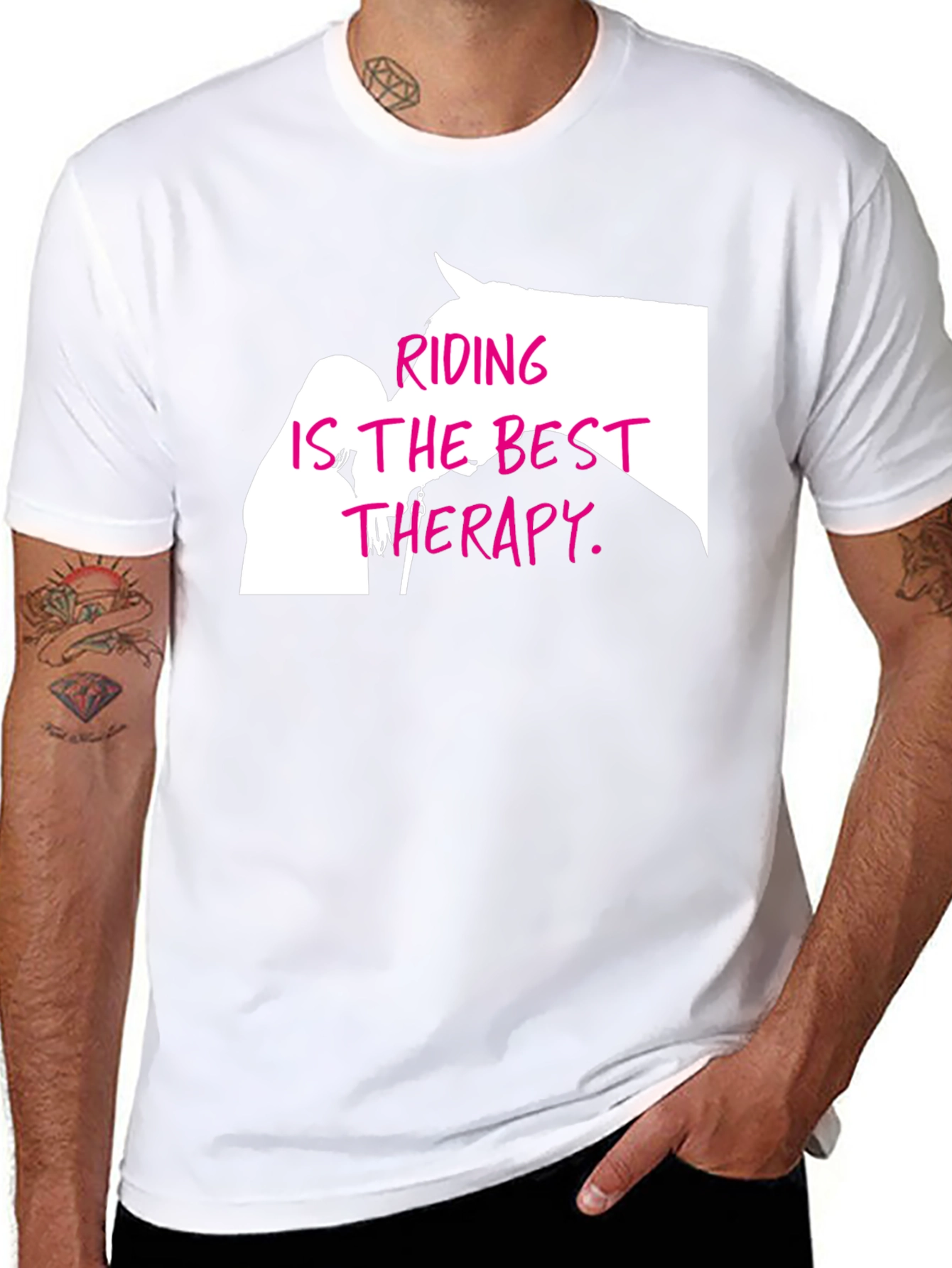 Riding Is The Best Therapy T-Shirt