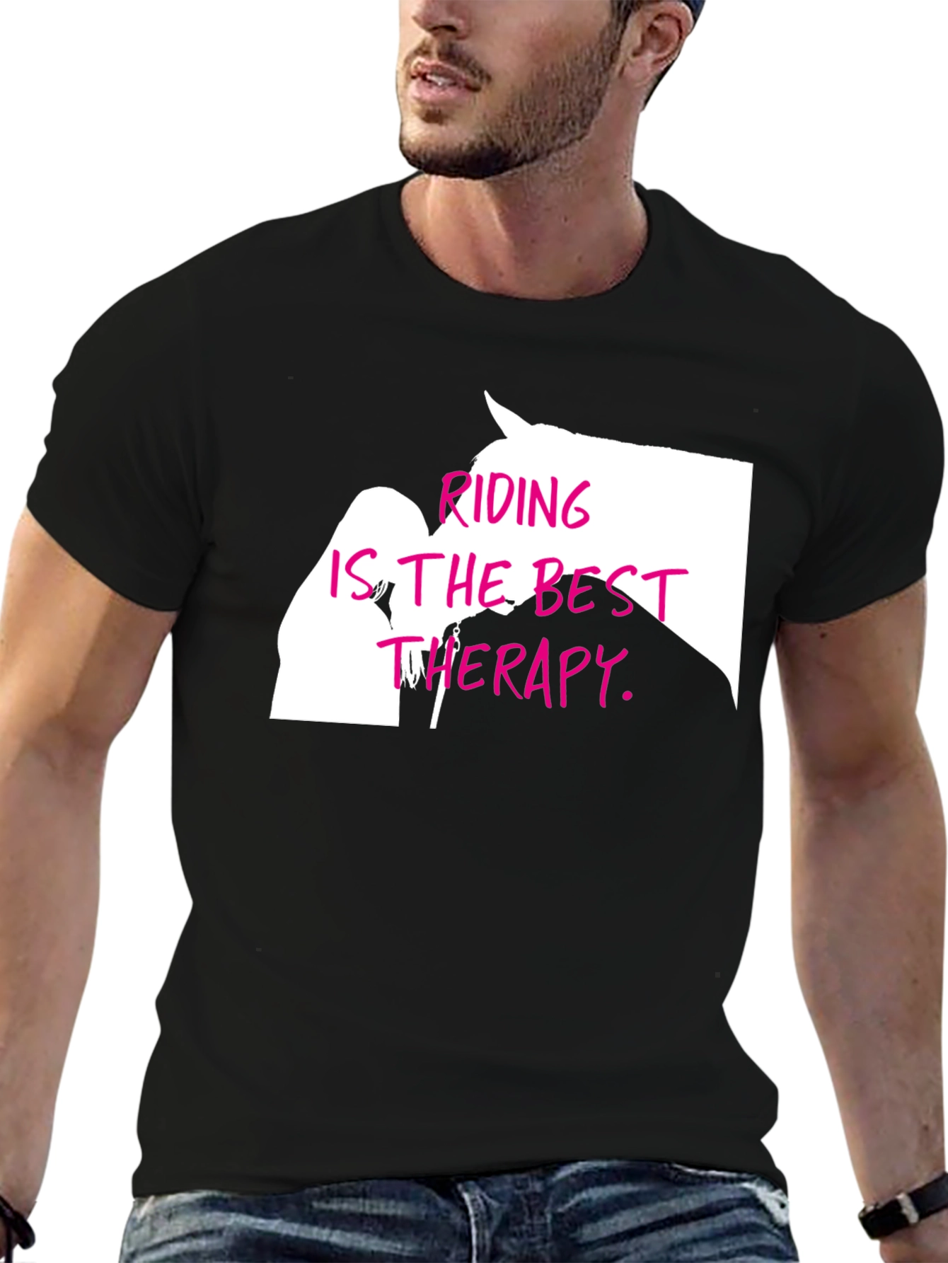 Riding Is The Best Therapy T-Shirt