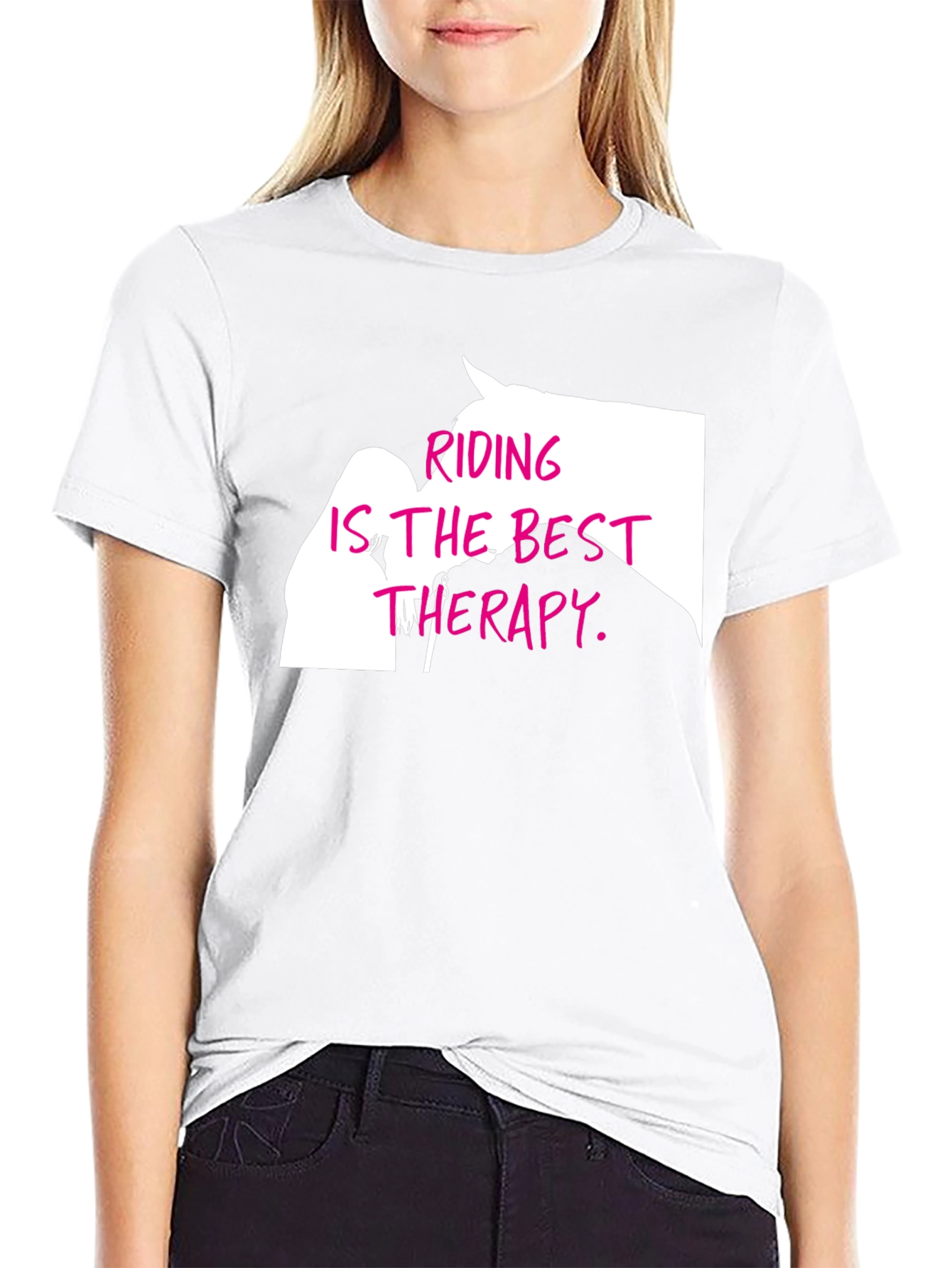 Riding Is The Best Therapy T-Shirt