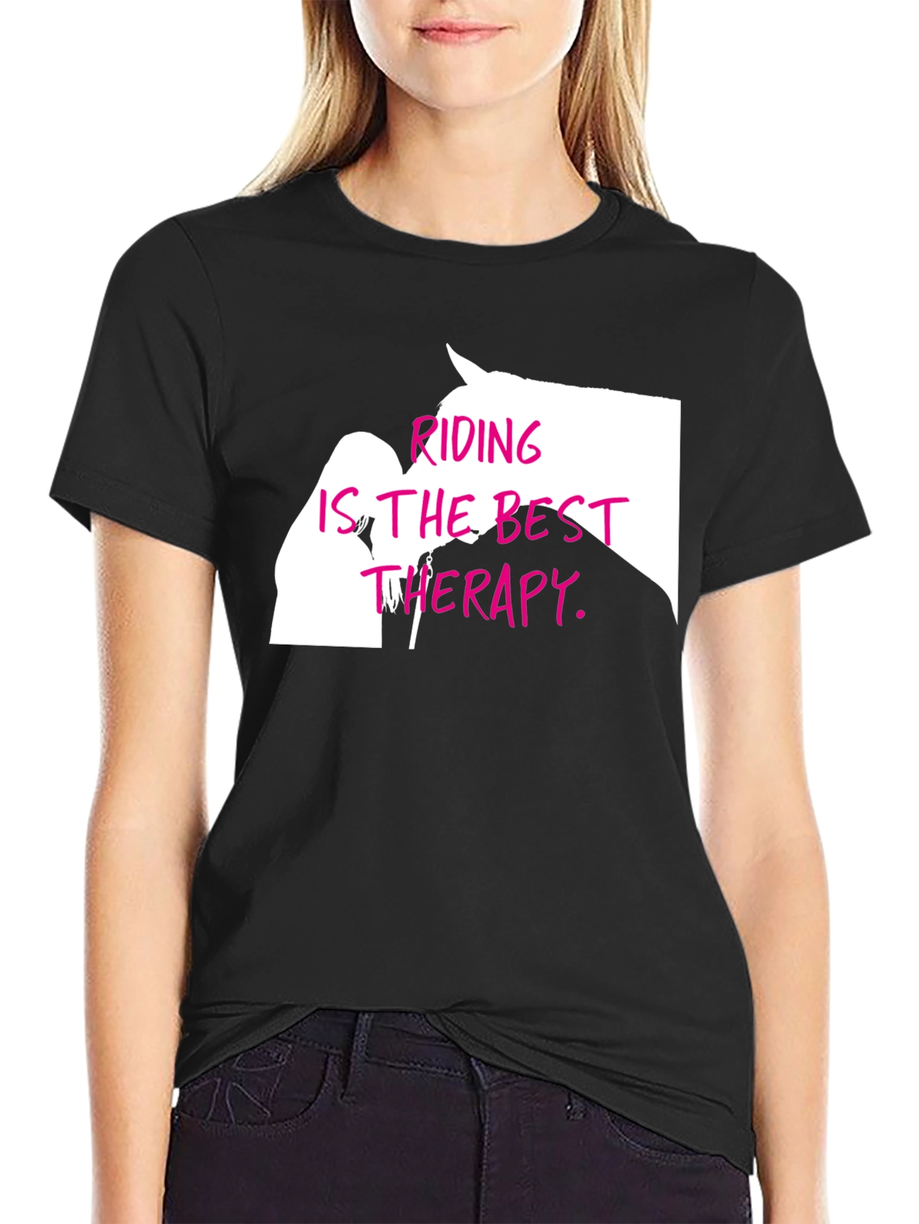 Riding Is The Best Therapy T-Shirt