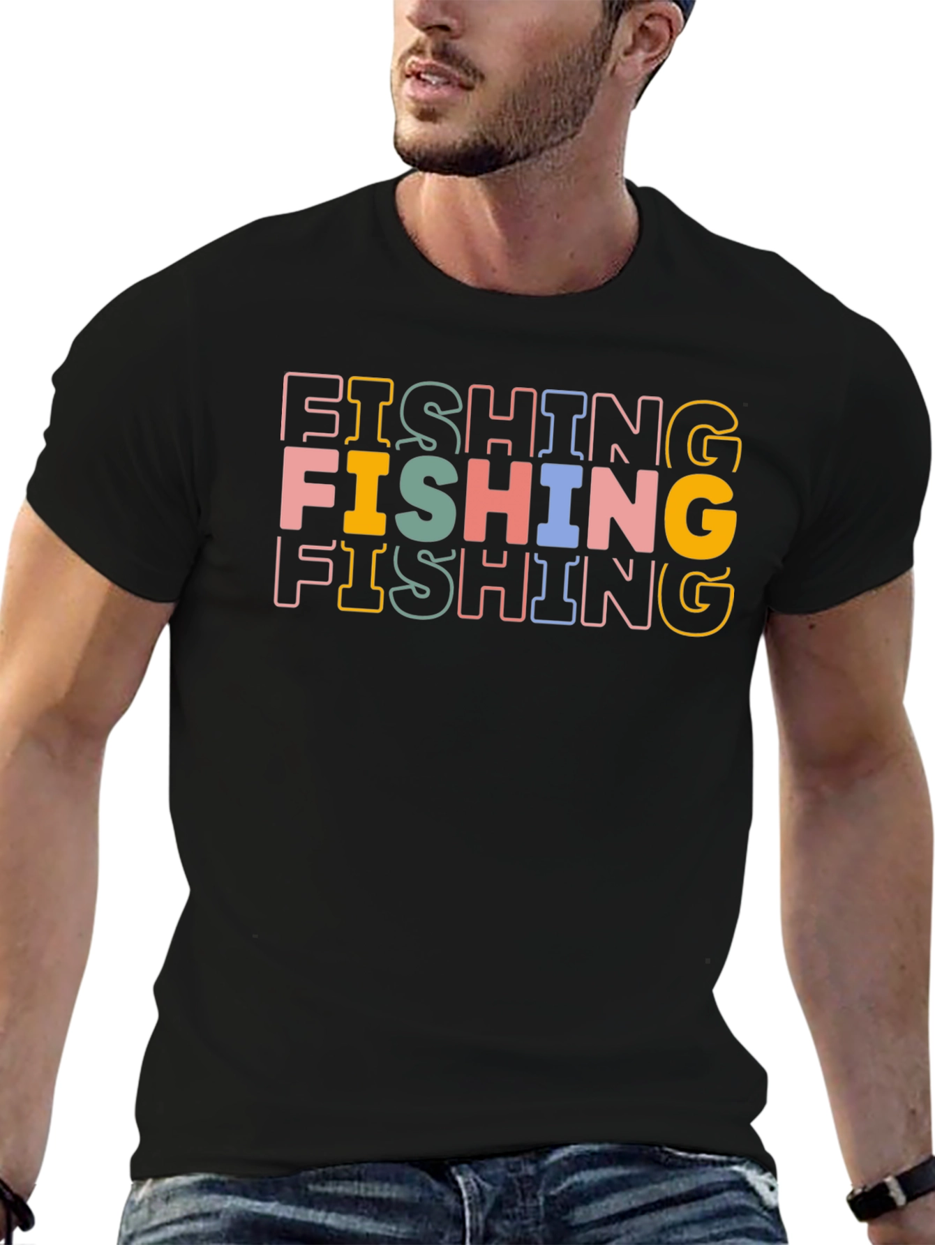 Retro Fishing Graphic Tee