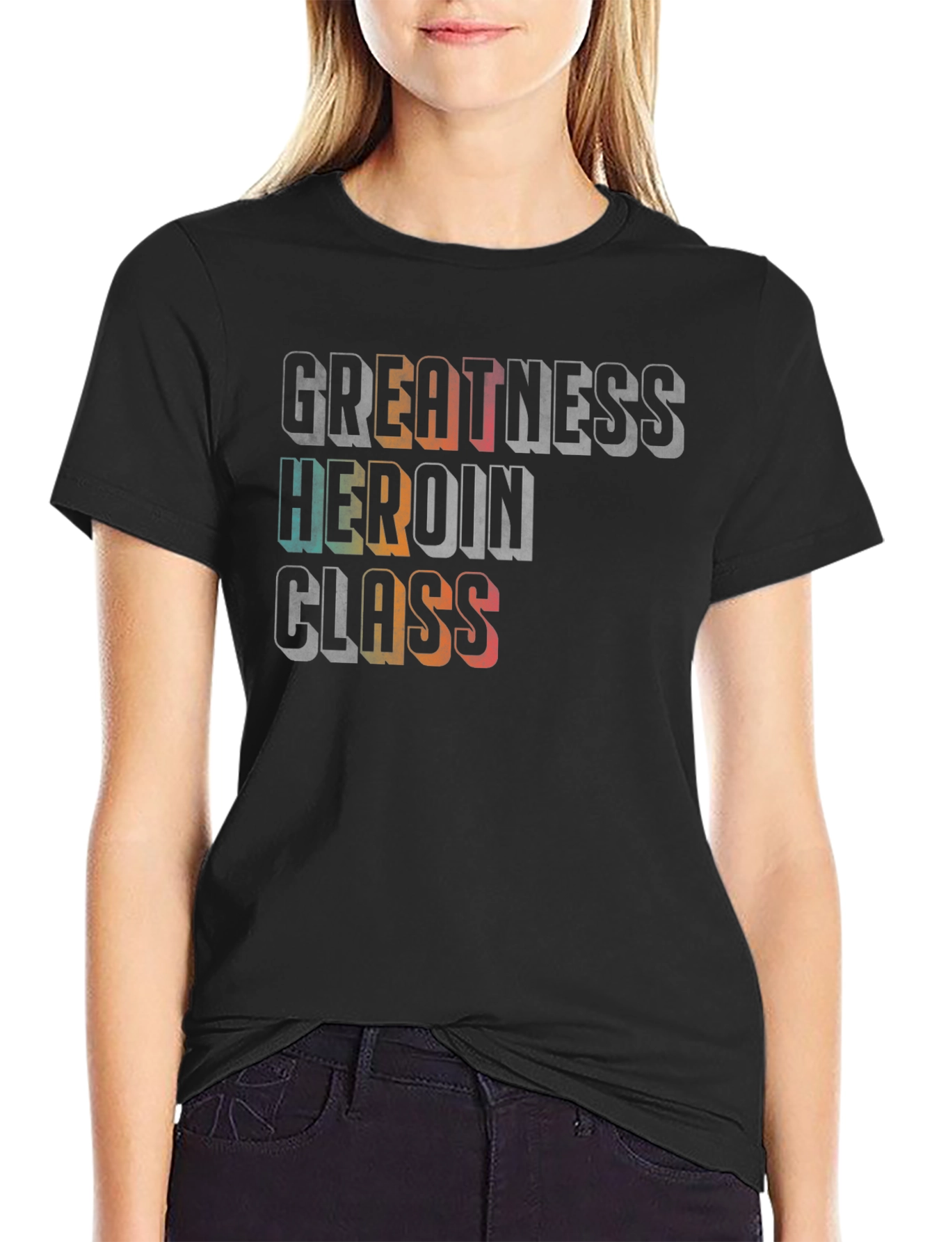 Greatness Heroin Class Graphic T-Shirt