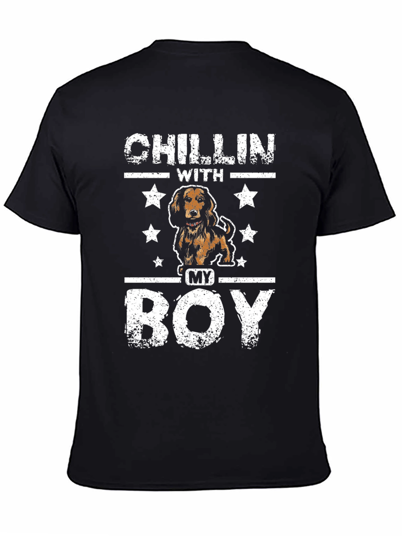 Chillin With My Boy Dog Lover T-Shirt