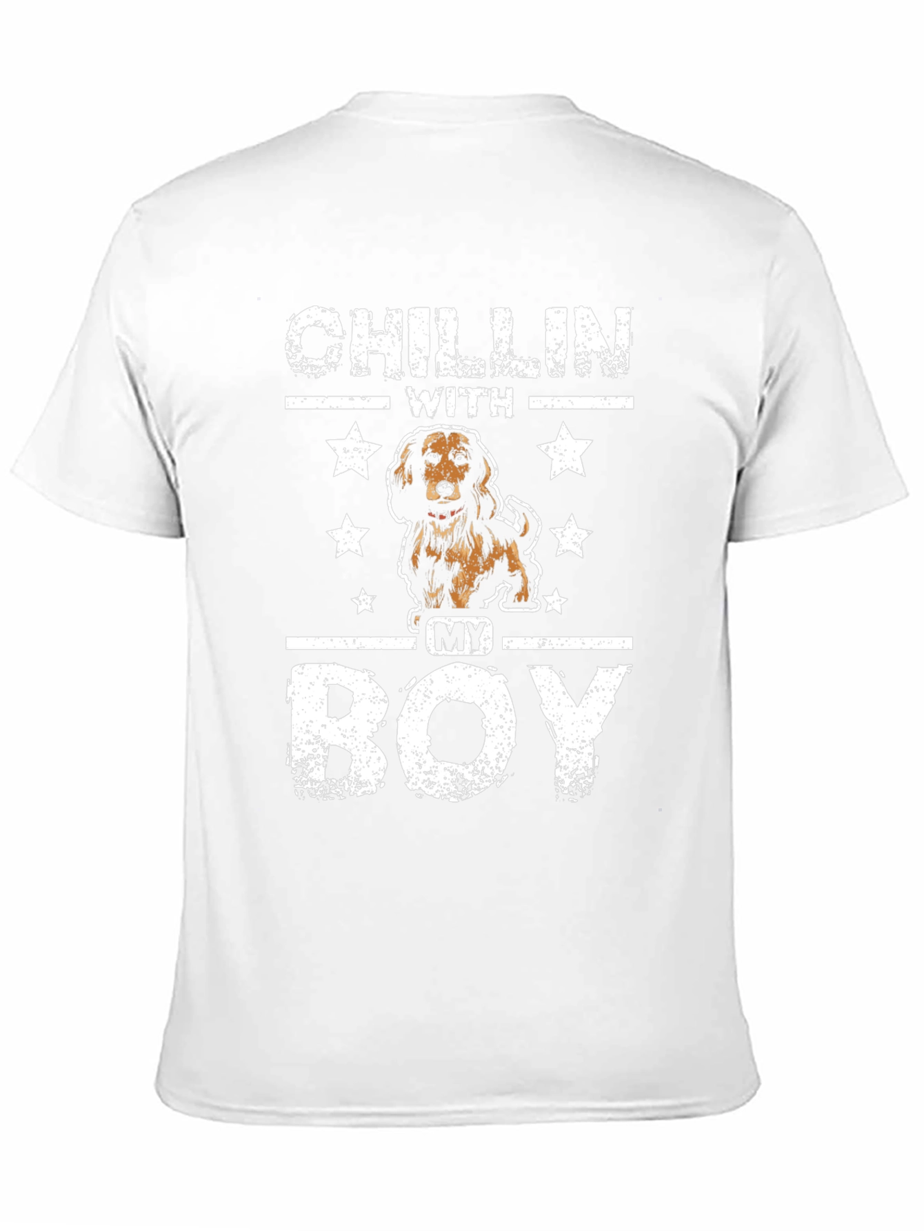 Chillin With My Boy Dog Lover T-Shirt