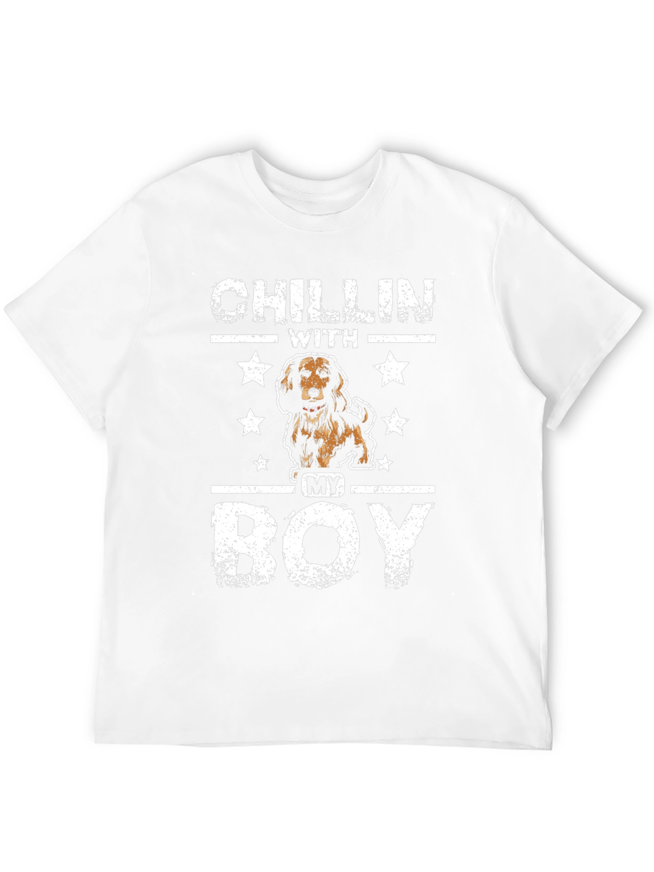 Chillin With My Boy Dog Lover T-Shirt