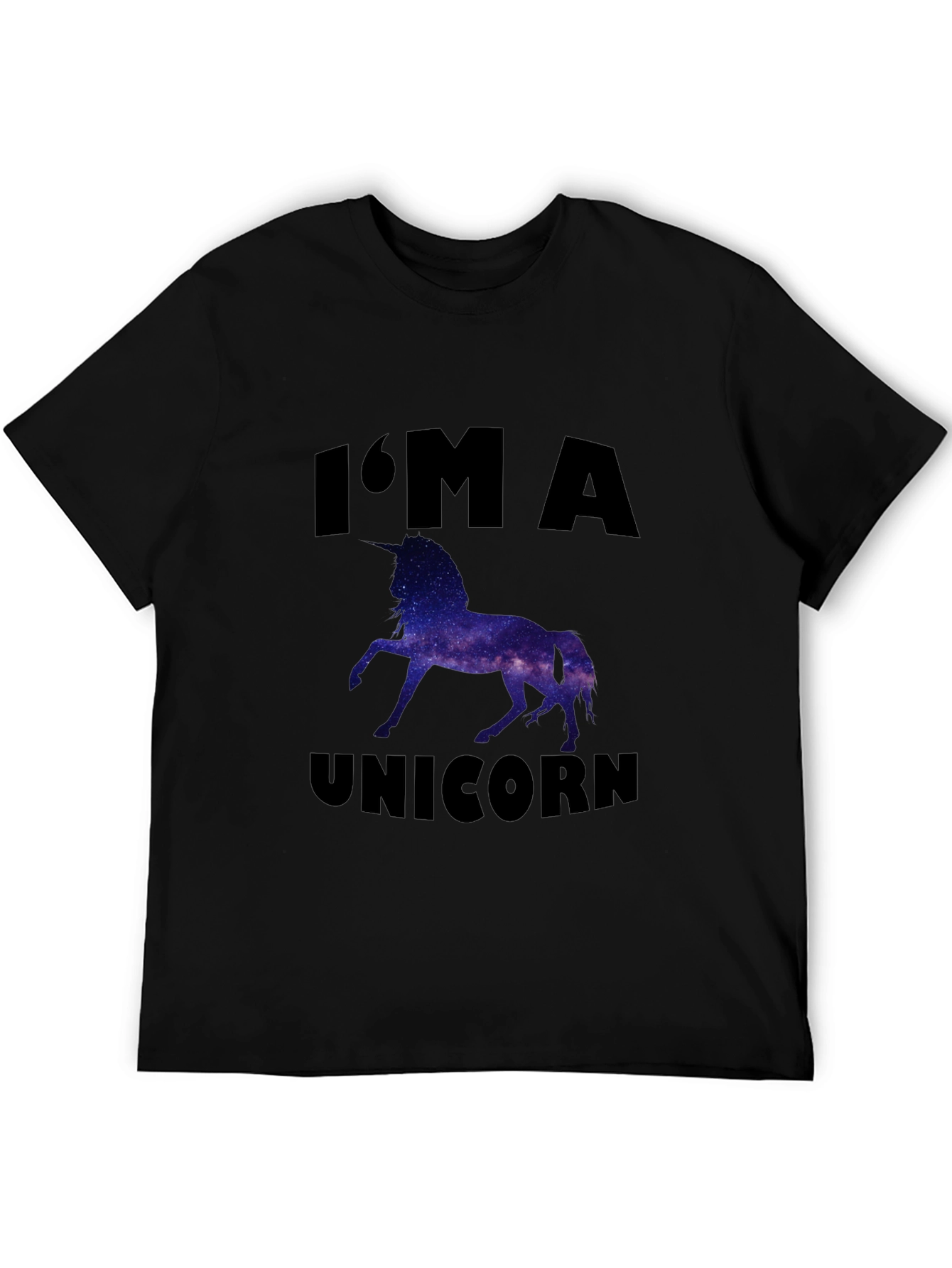 Im a Unicorn Galaxy Graphic T-Shirt