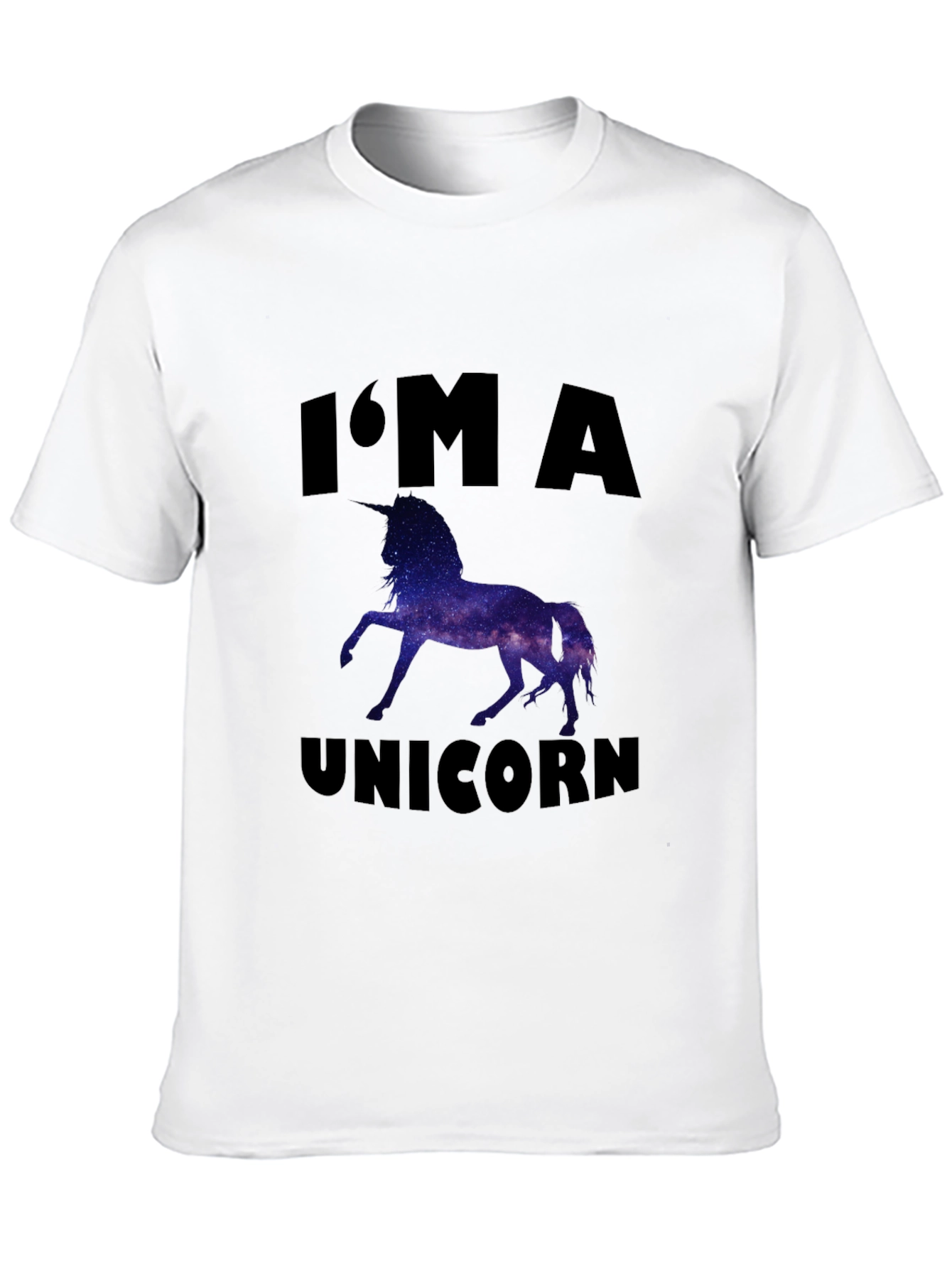 Im a Unicorn Galaxy Graphic T-Shirt